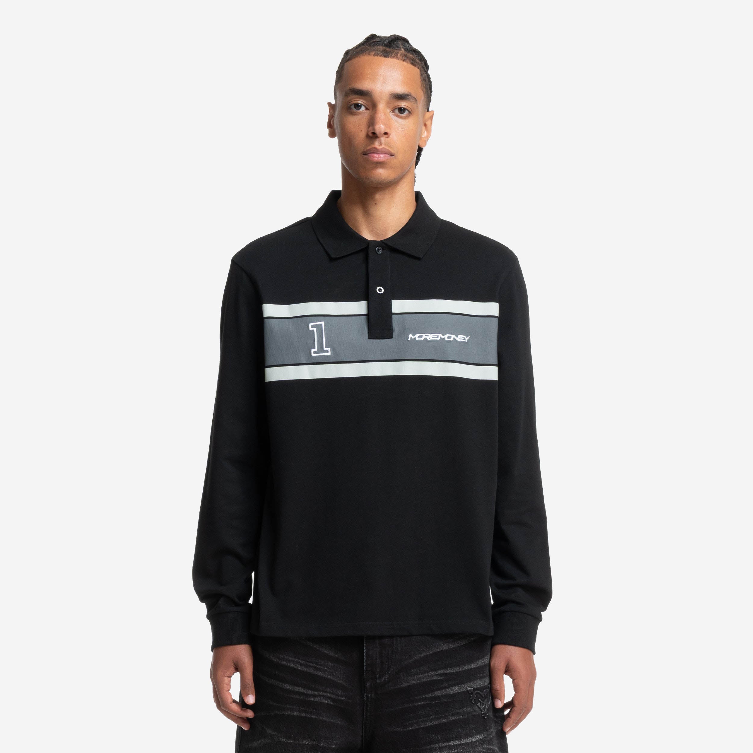 RUGBY LONGSLEEVE BLACK