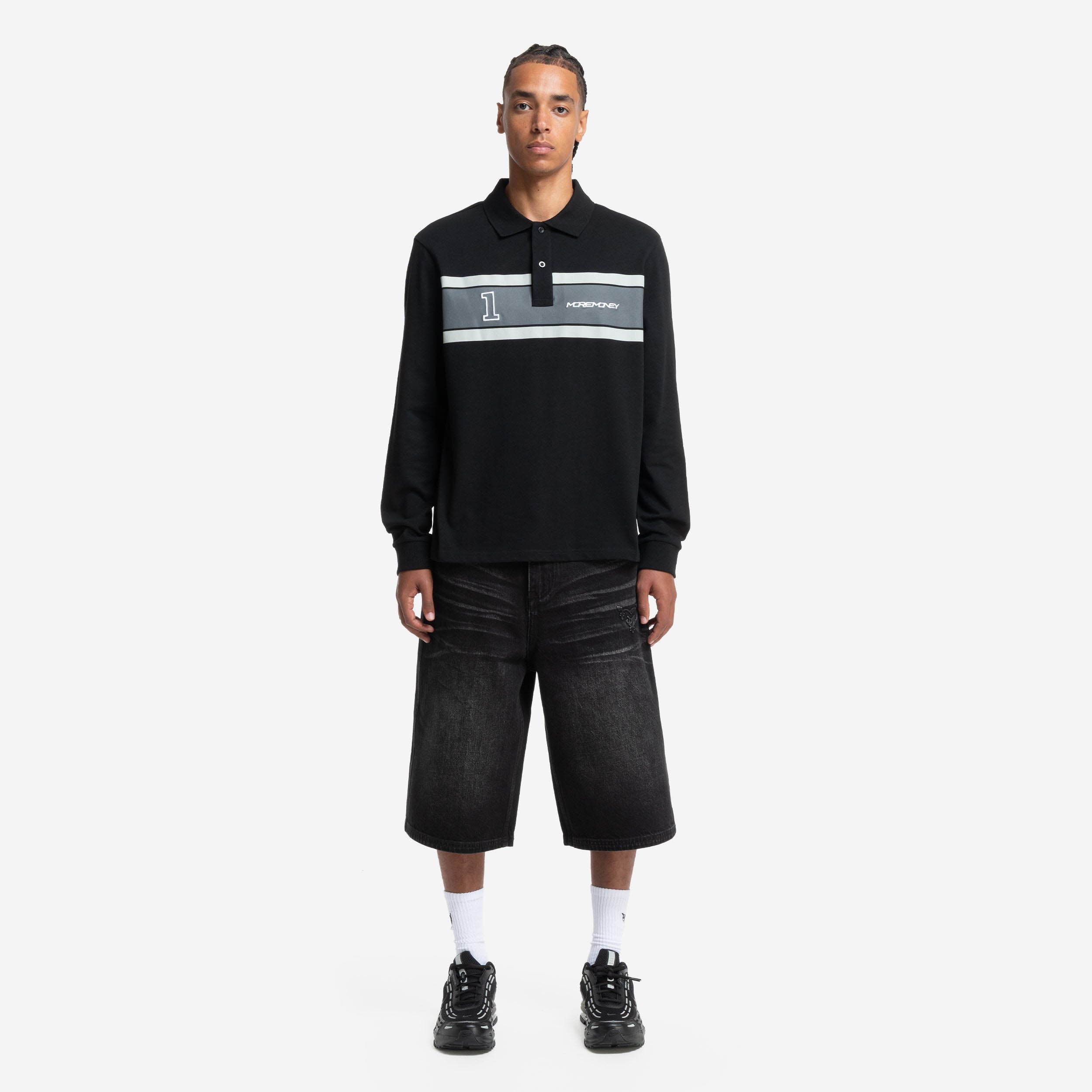 RUGBY LONGSLEEVE BLACK