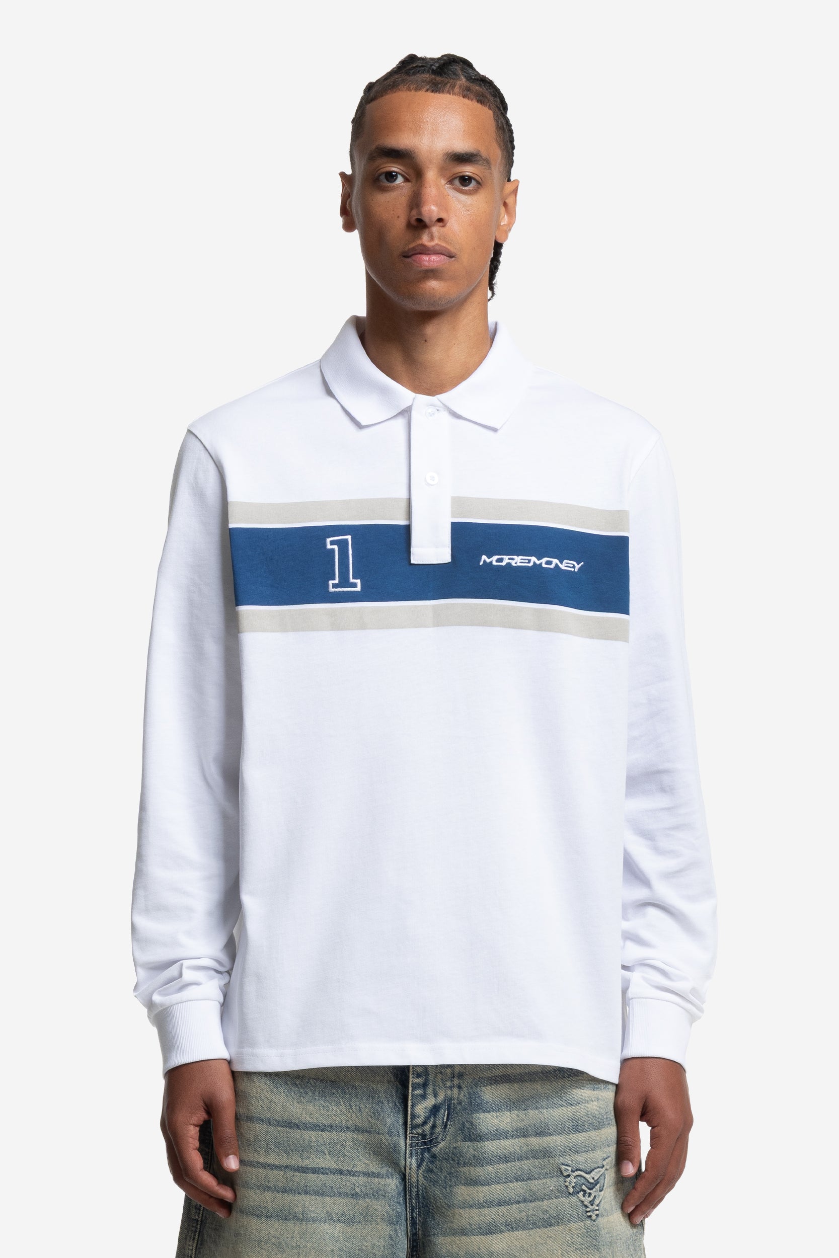 RUGBY LONGSLEEVE WHITE