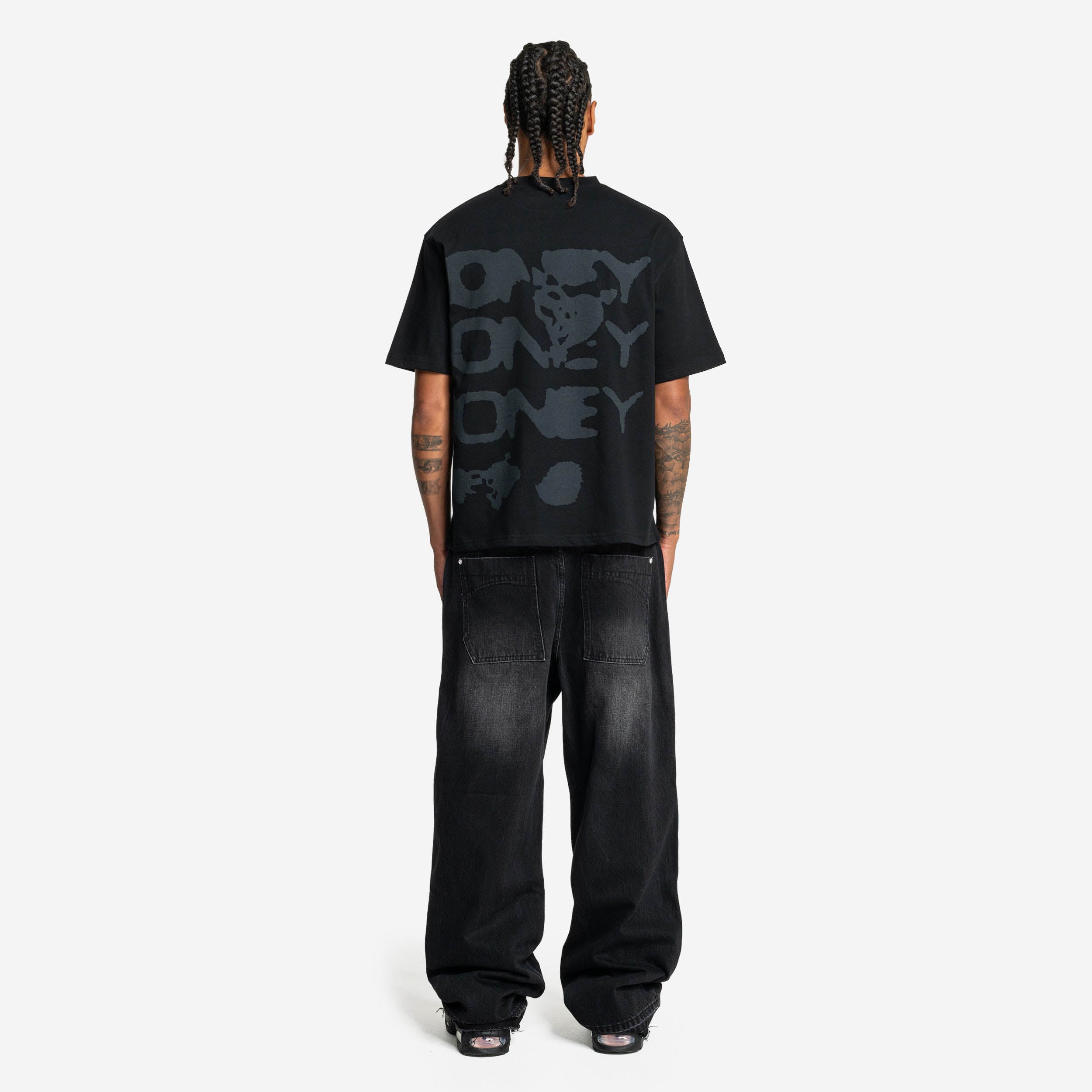 RADIANT CASH TEE ALL BLACK