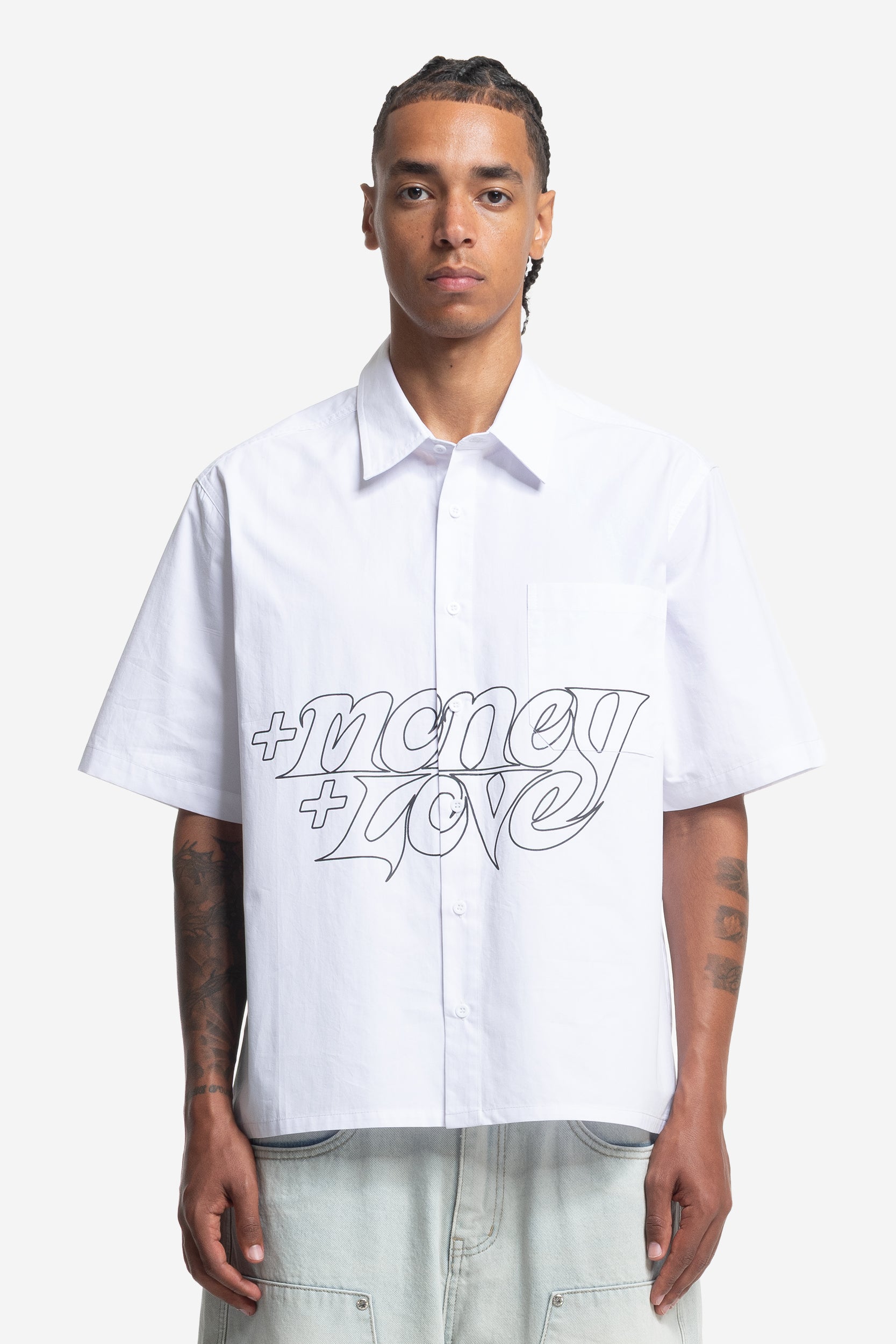 PLUS SUMMER SHIRT WHITE