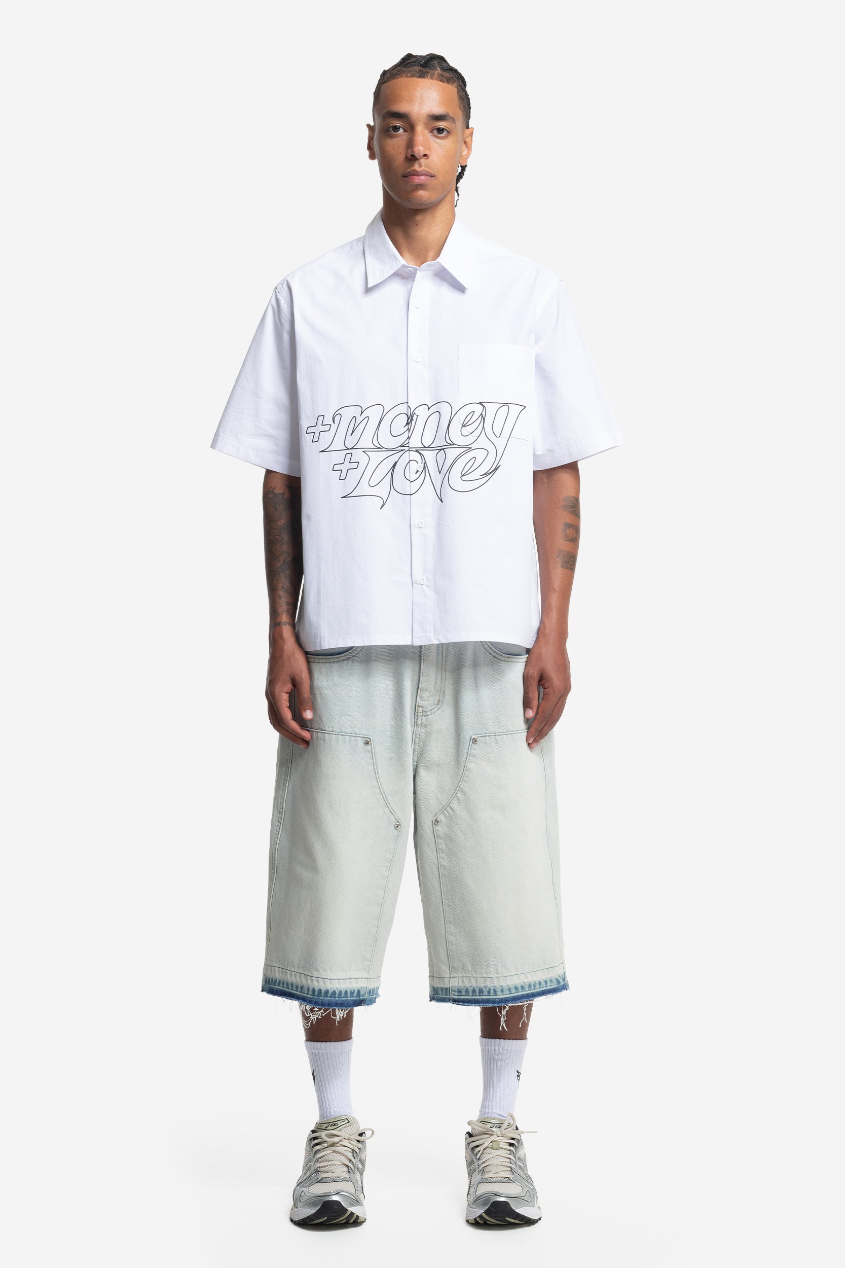 PLUS SUMMER SHIRT WHITE