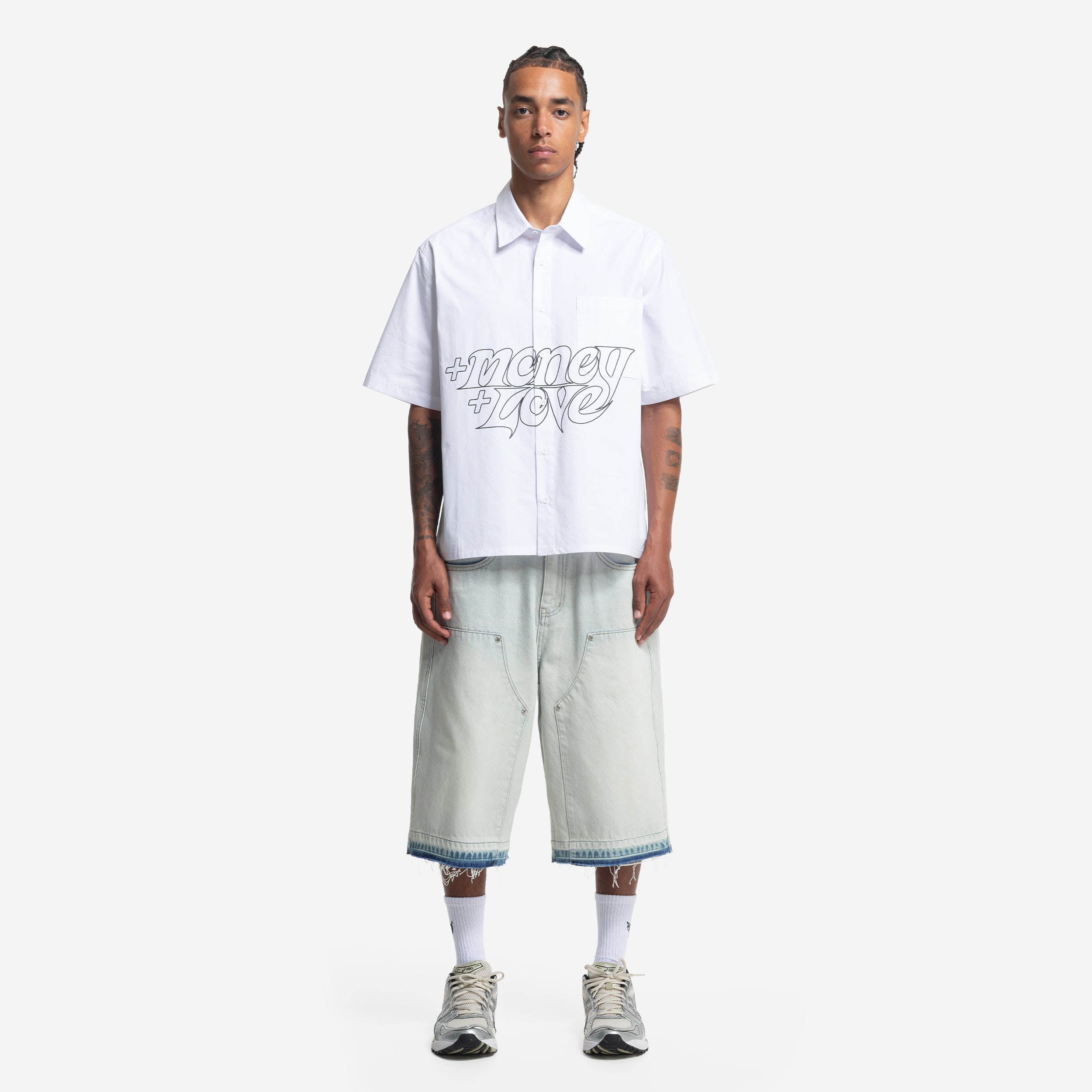 PLUS SUMMER SHIRT WHITE