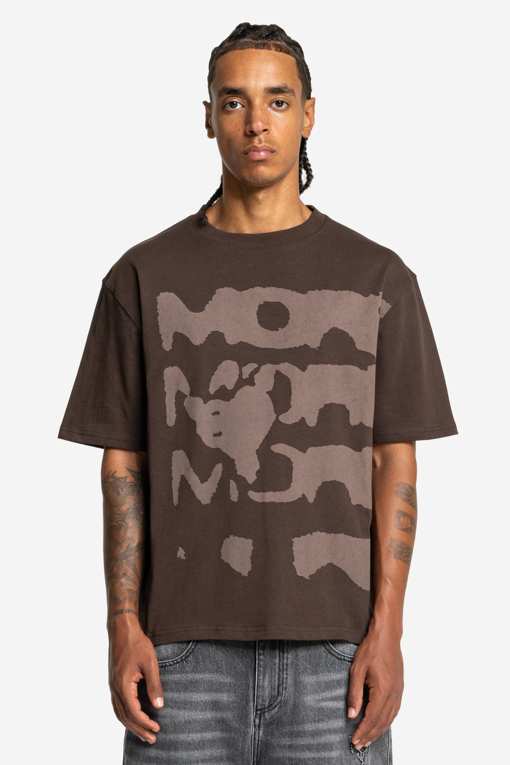 RADIANT CASH TEE DARK BROWN