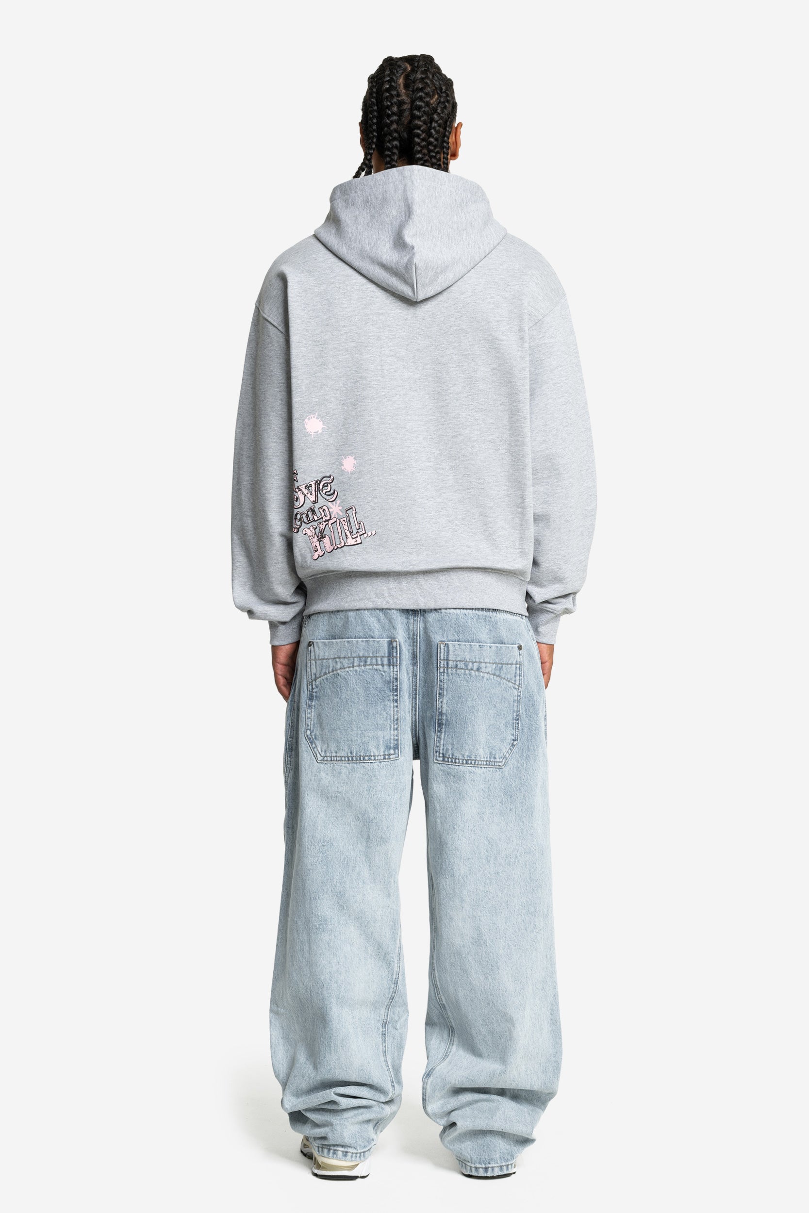 CUPID ZIP GREY MELANGE