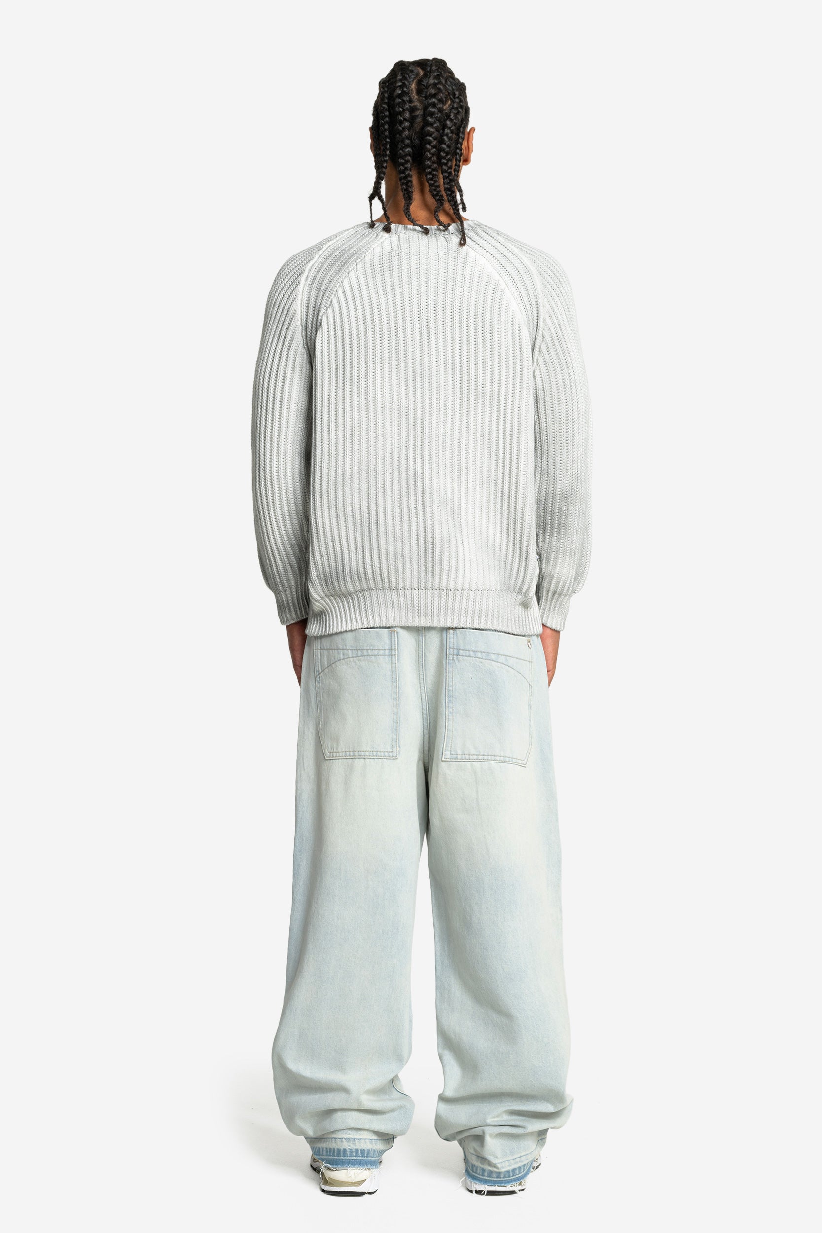 RHINESTONE CARPENTER DENIM BLUE