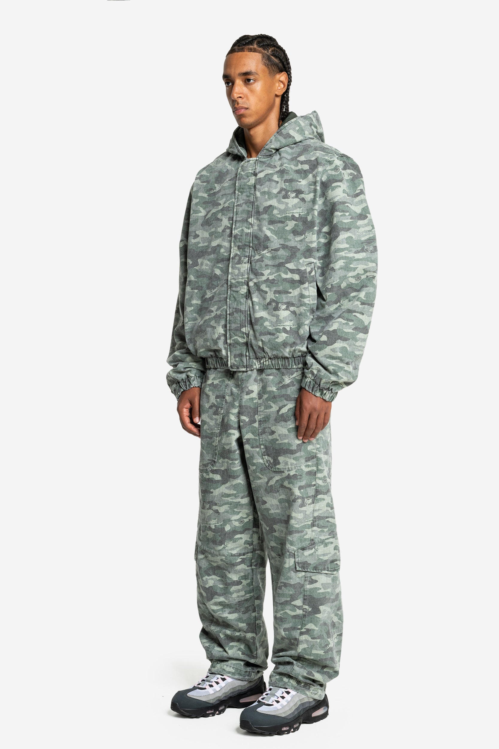 RIPSTOP JACKET CAMO GREEN