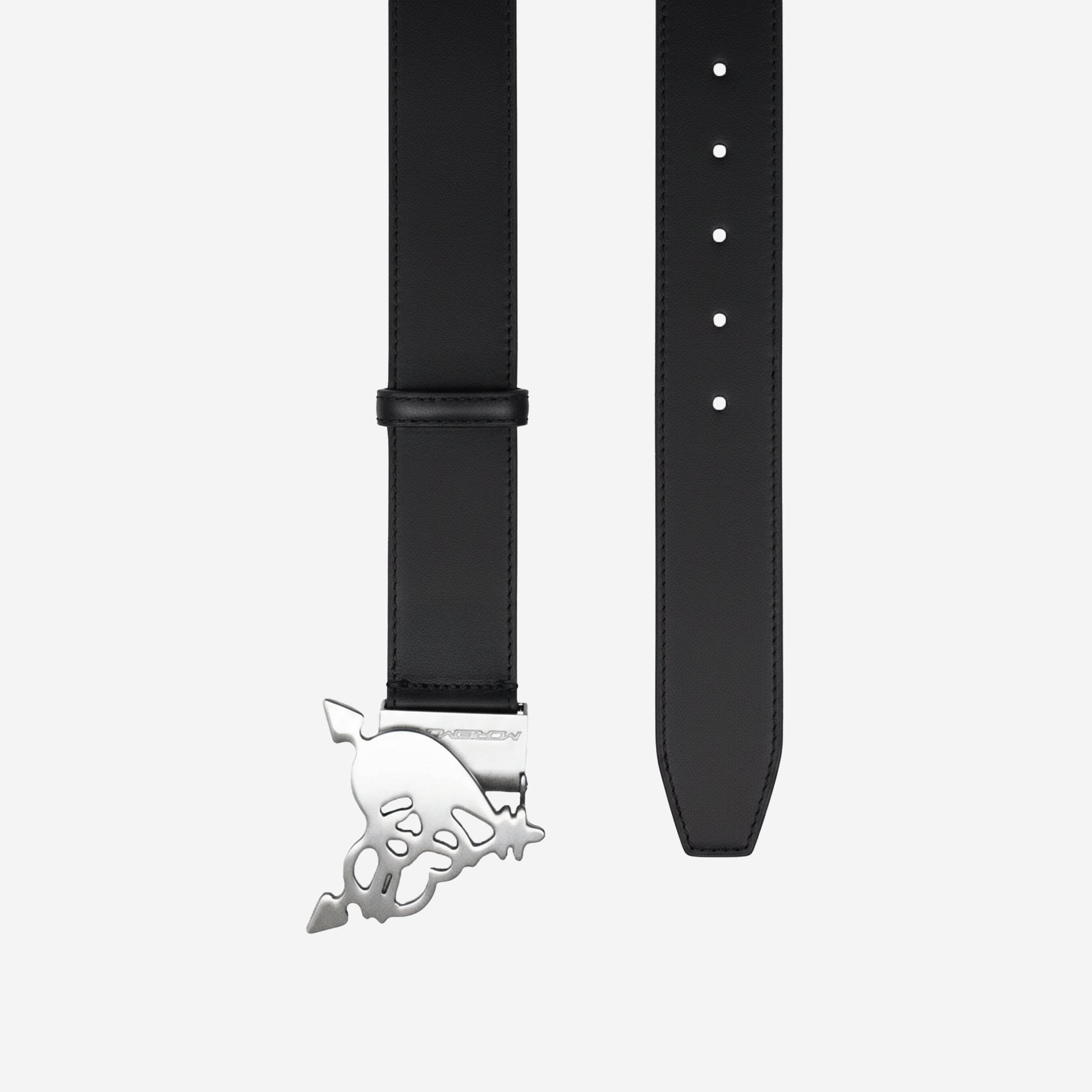 HEART LOGO BELT BLACK