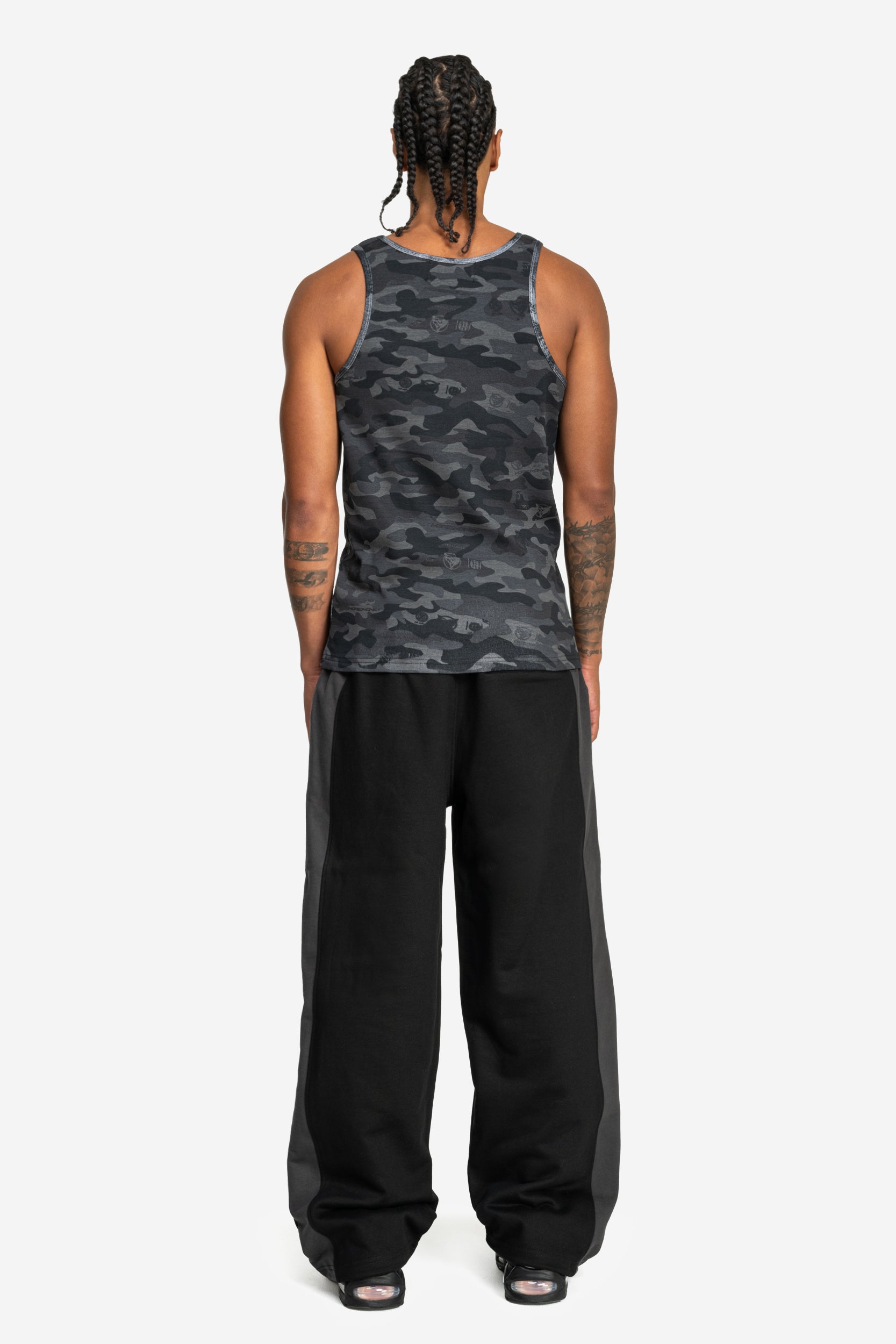 CAMO TANKTOP BLACK