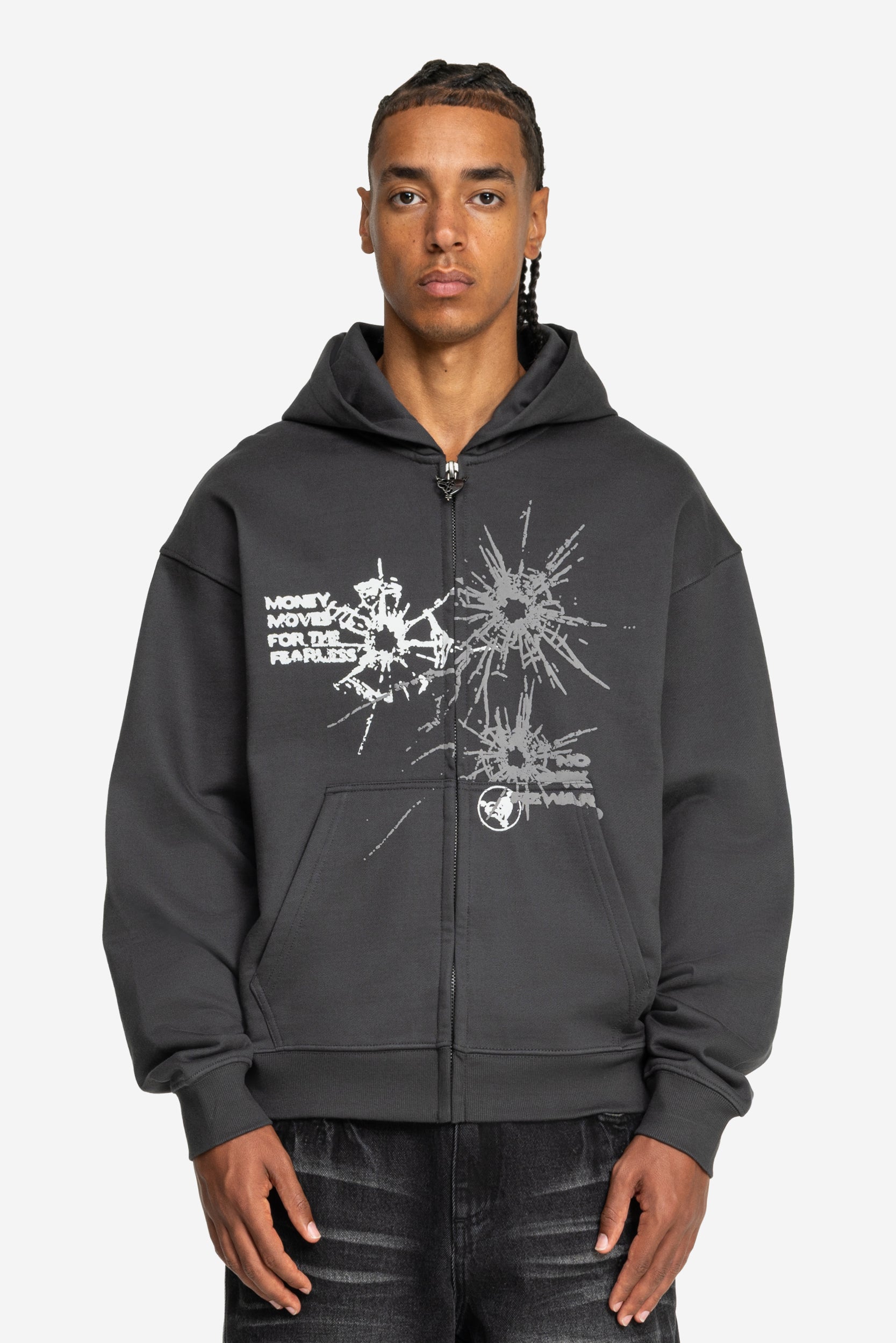 SPLINTER ZIP DARK GREY