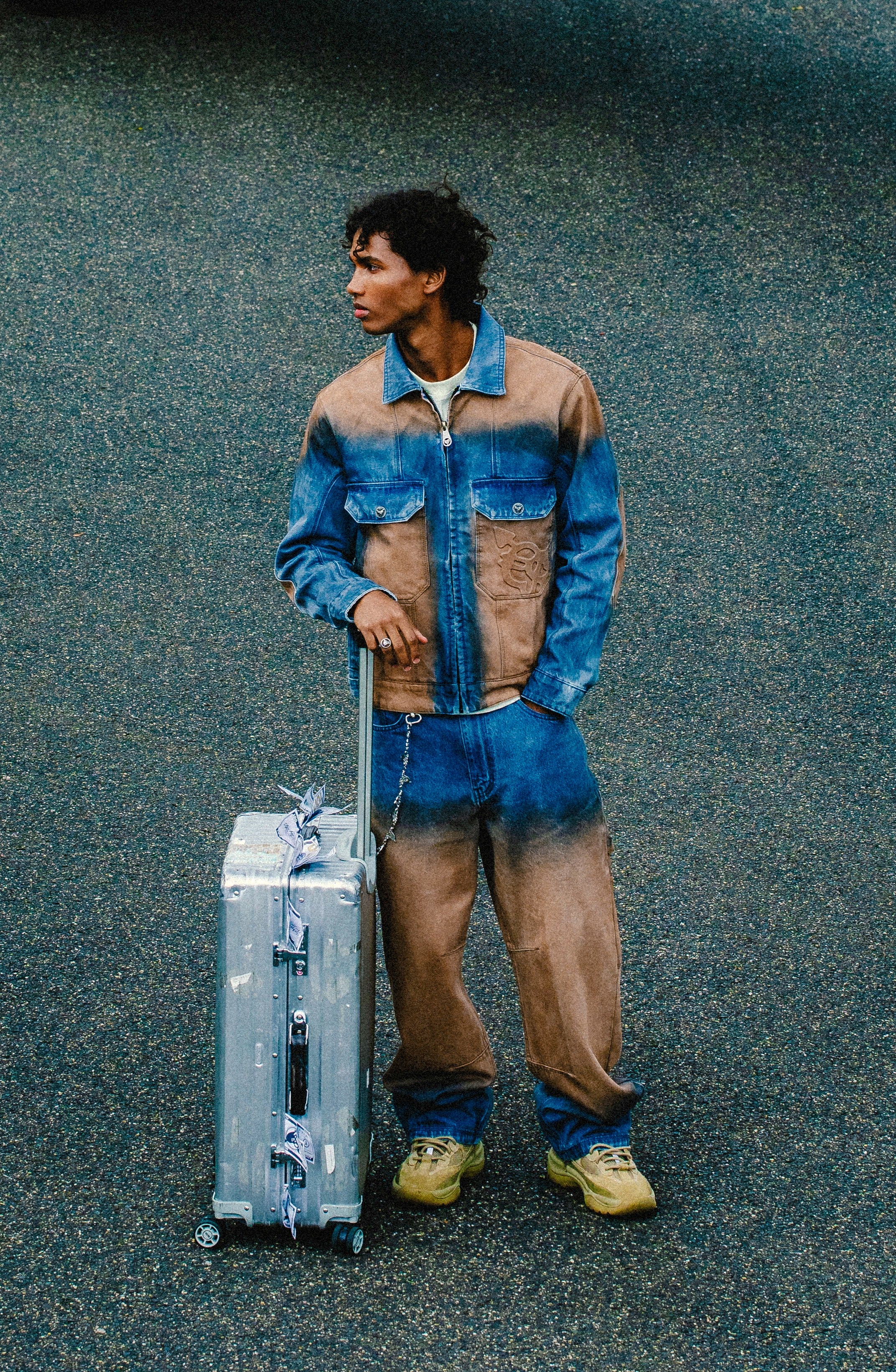 DIRT WASHED DENIM BLUE