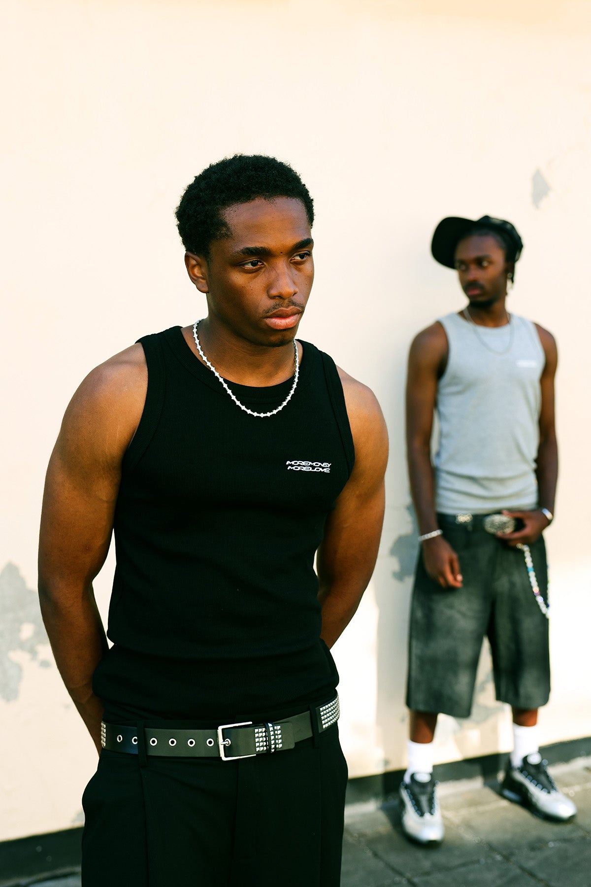 TANKTOP BLACK (2-PACK)