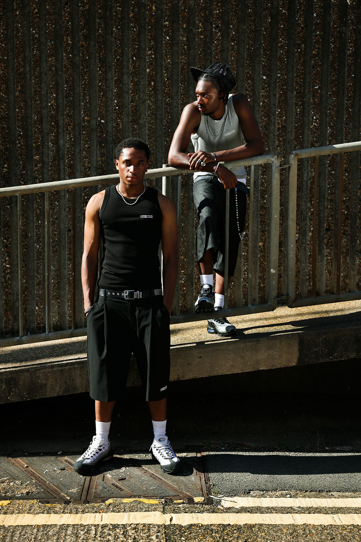 TANKTOP BLACK (2-PACK)