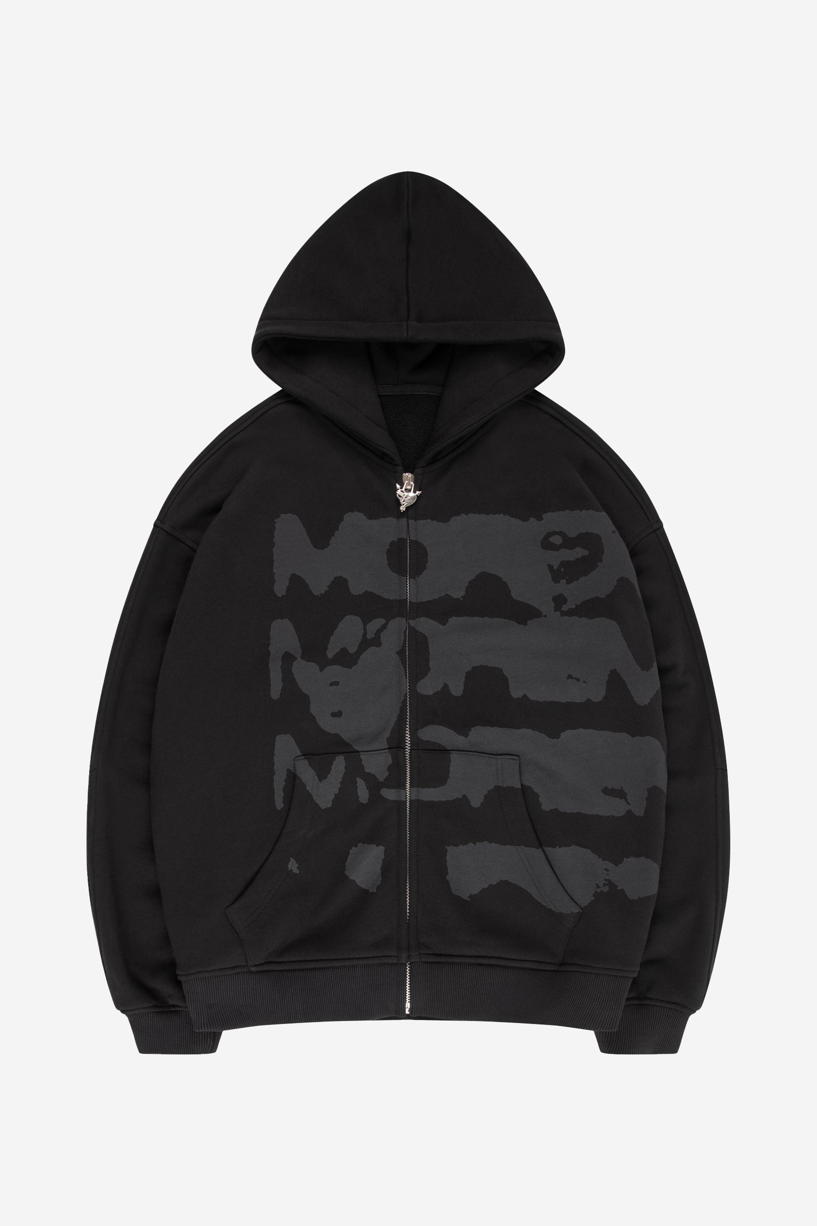 RADIANT CASH ZIP ALL BLACK + CRUSH DENIM BLACK WASHED