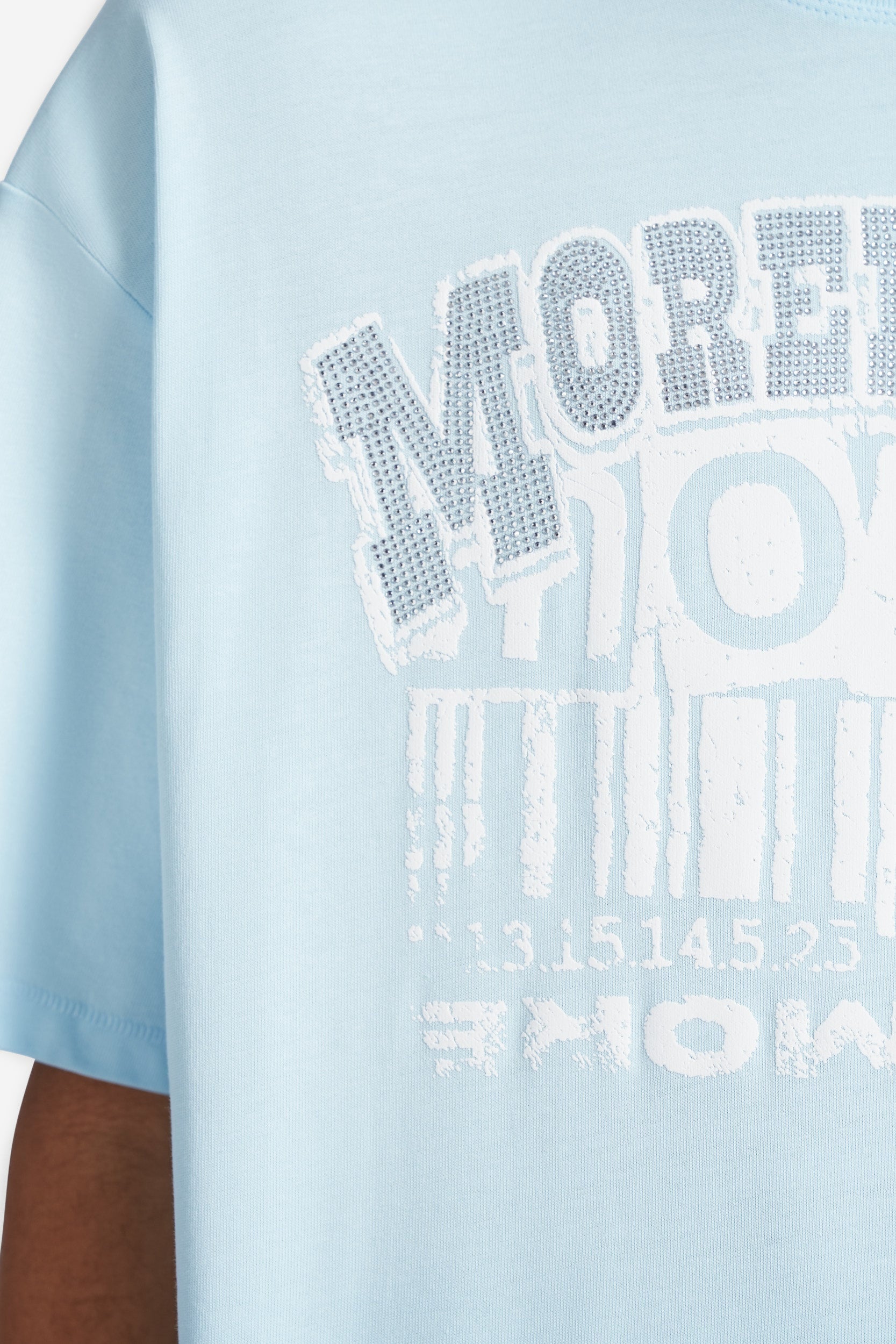 BASELESS BARCODE TEE ICY FROST