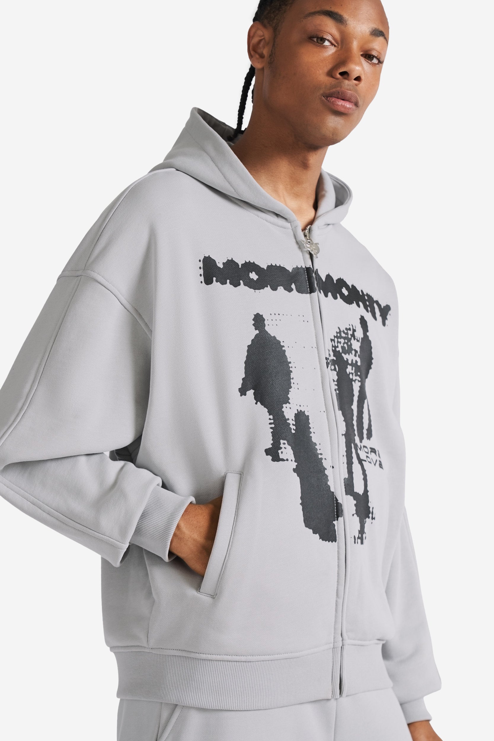 CONNECTIVITY ZIP GREY