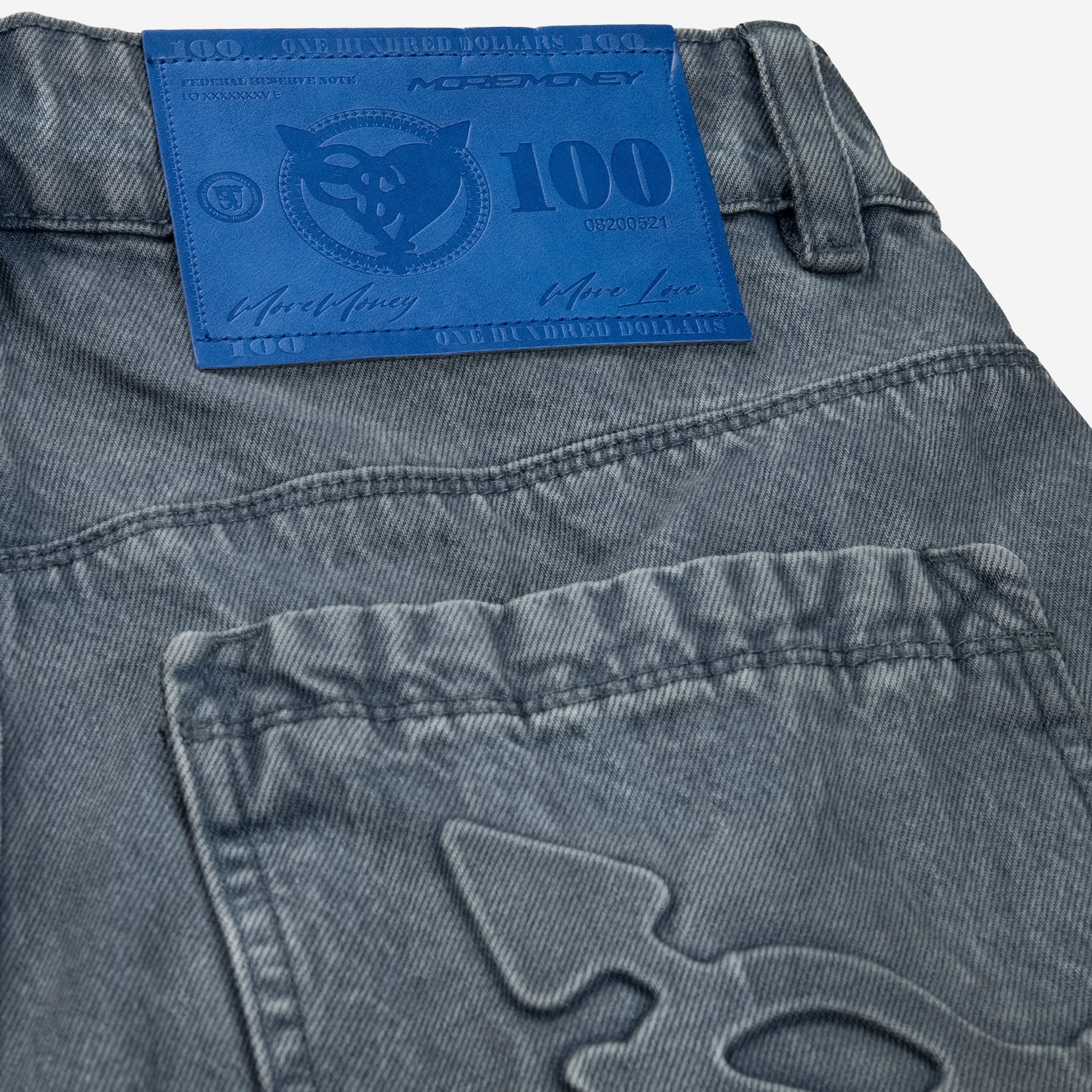 DIRT WASHED DENIM BLUE
