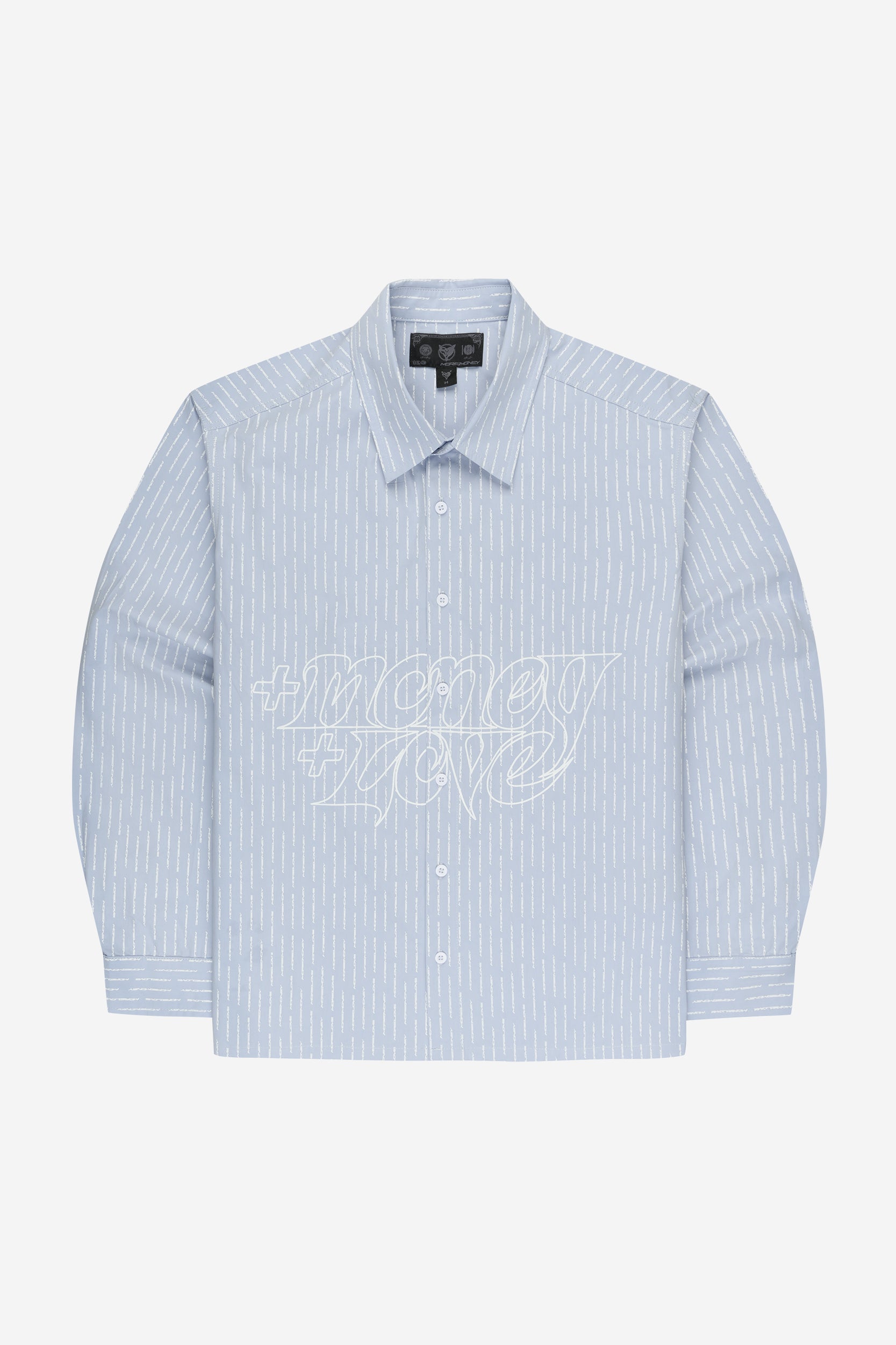 LONG-SLEEVE SHIRT BLUE