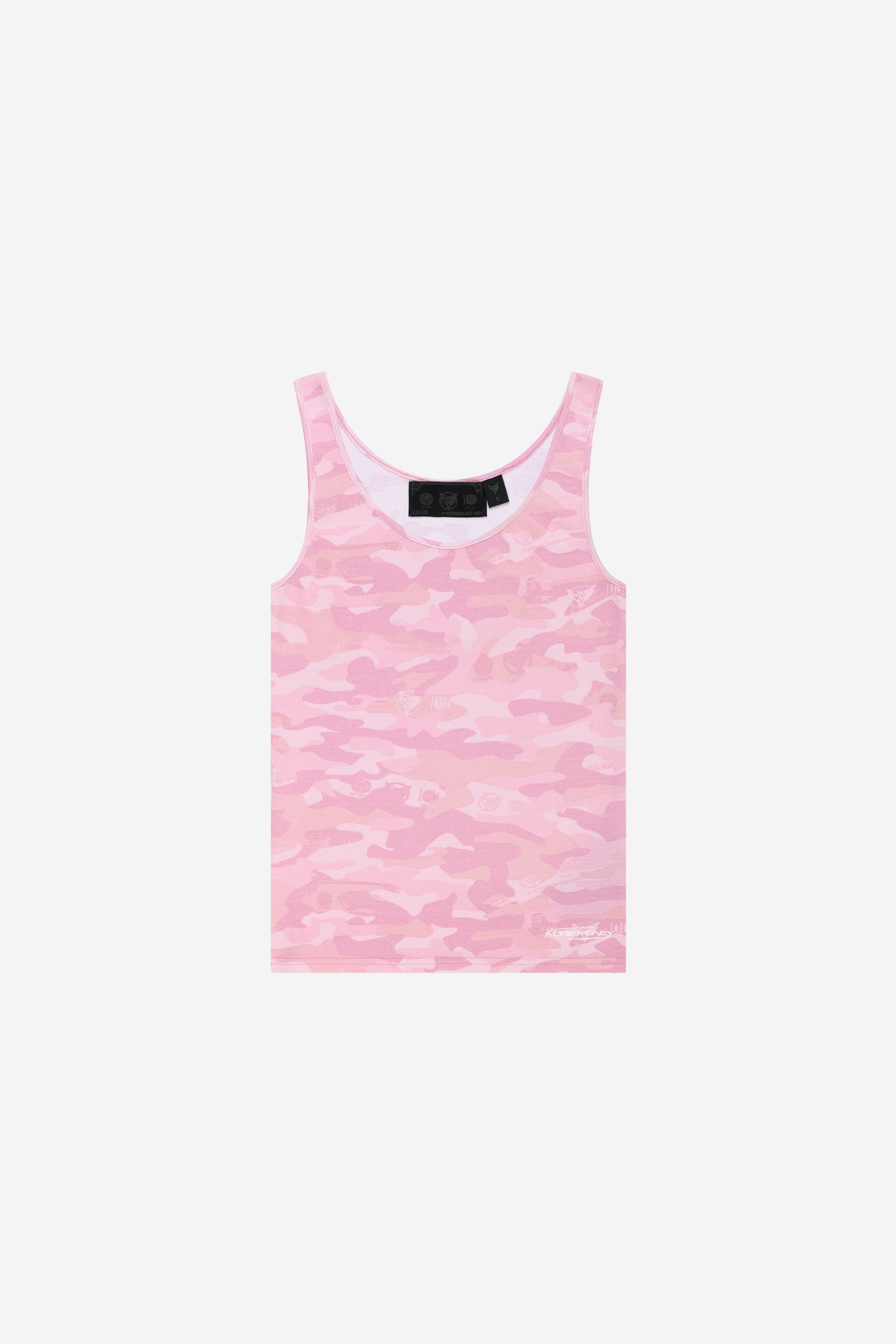 CAMO TANKTOP PINK