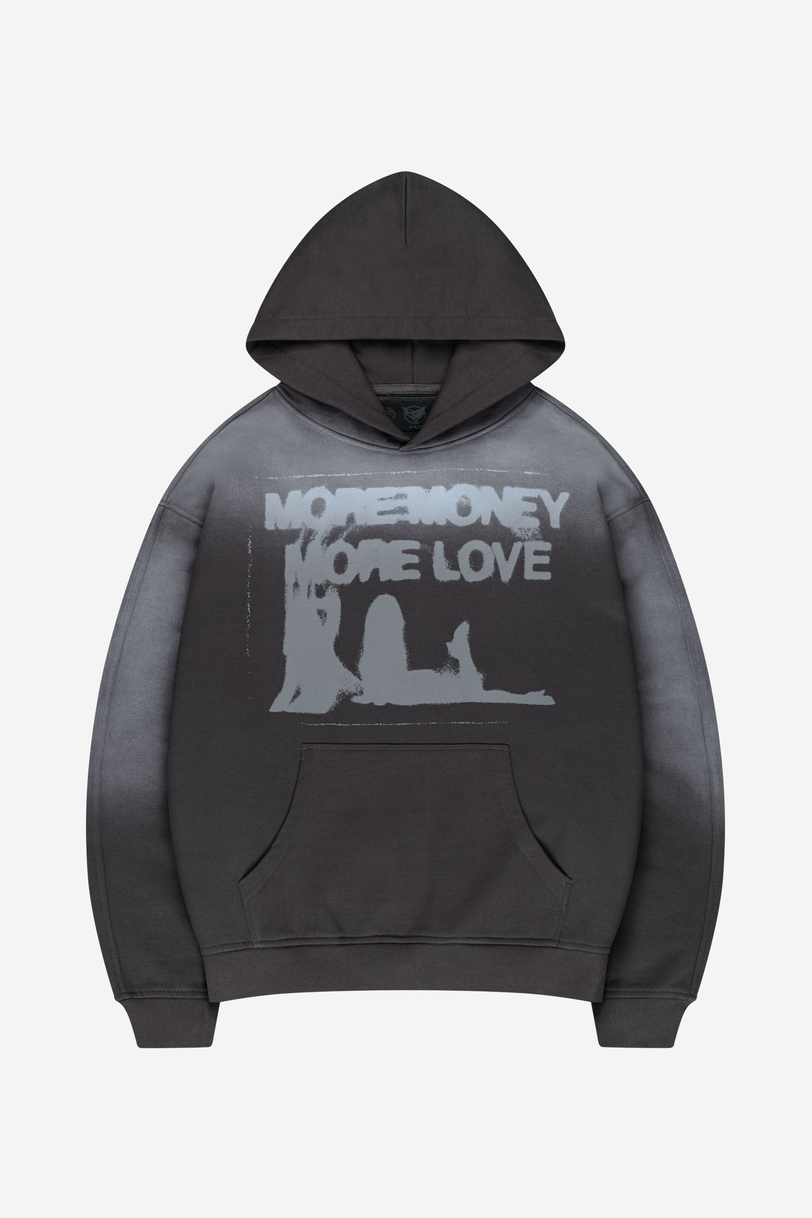 WET DREAM HOODIE DARK GRAY WASHED