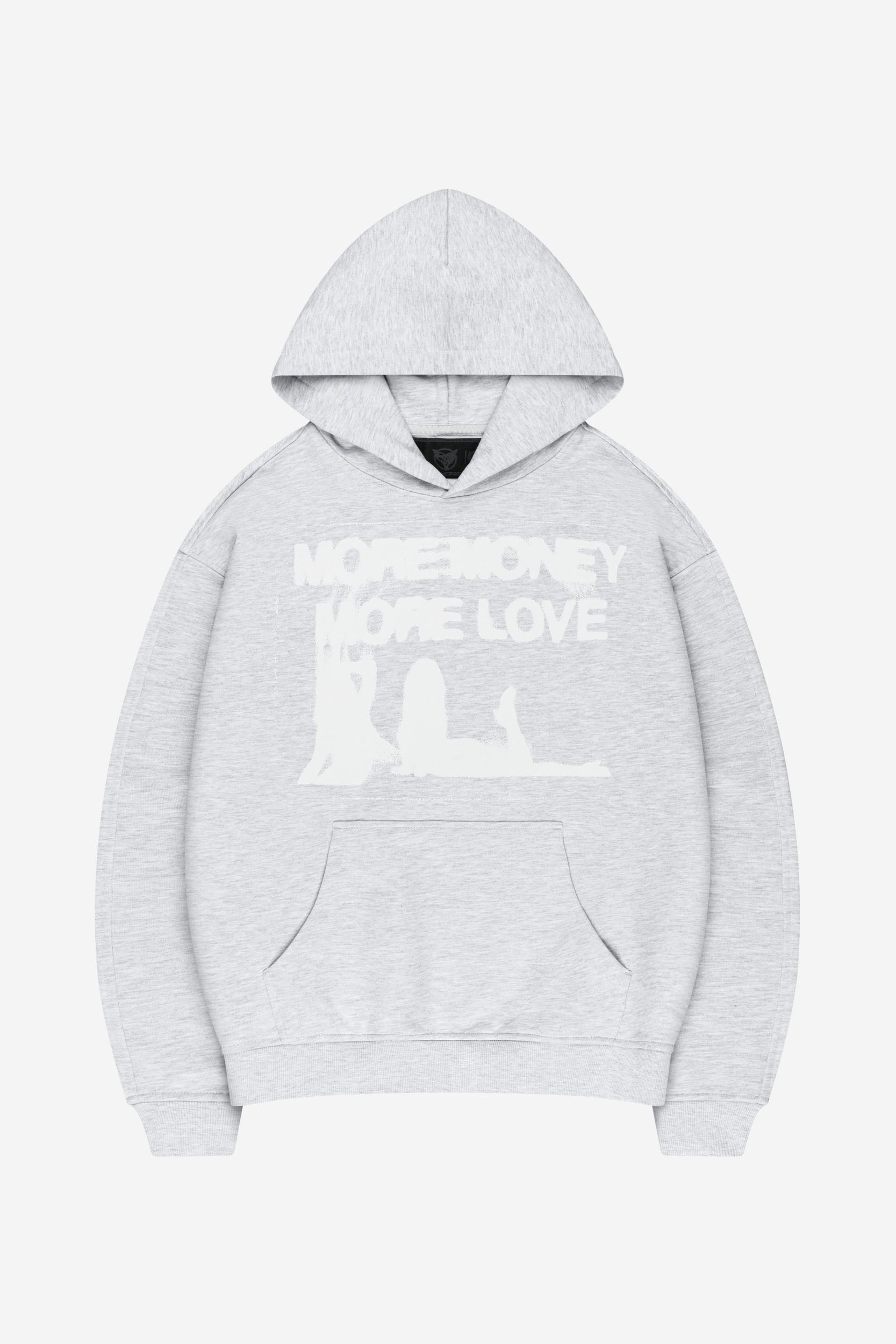 WET DREAM HOODIE GREY MELANGE