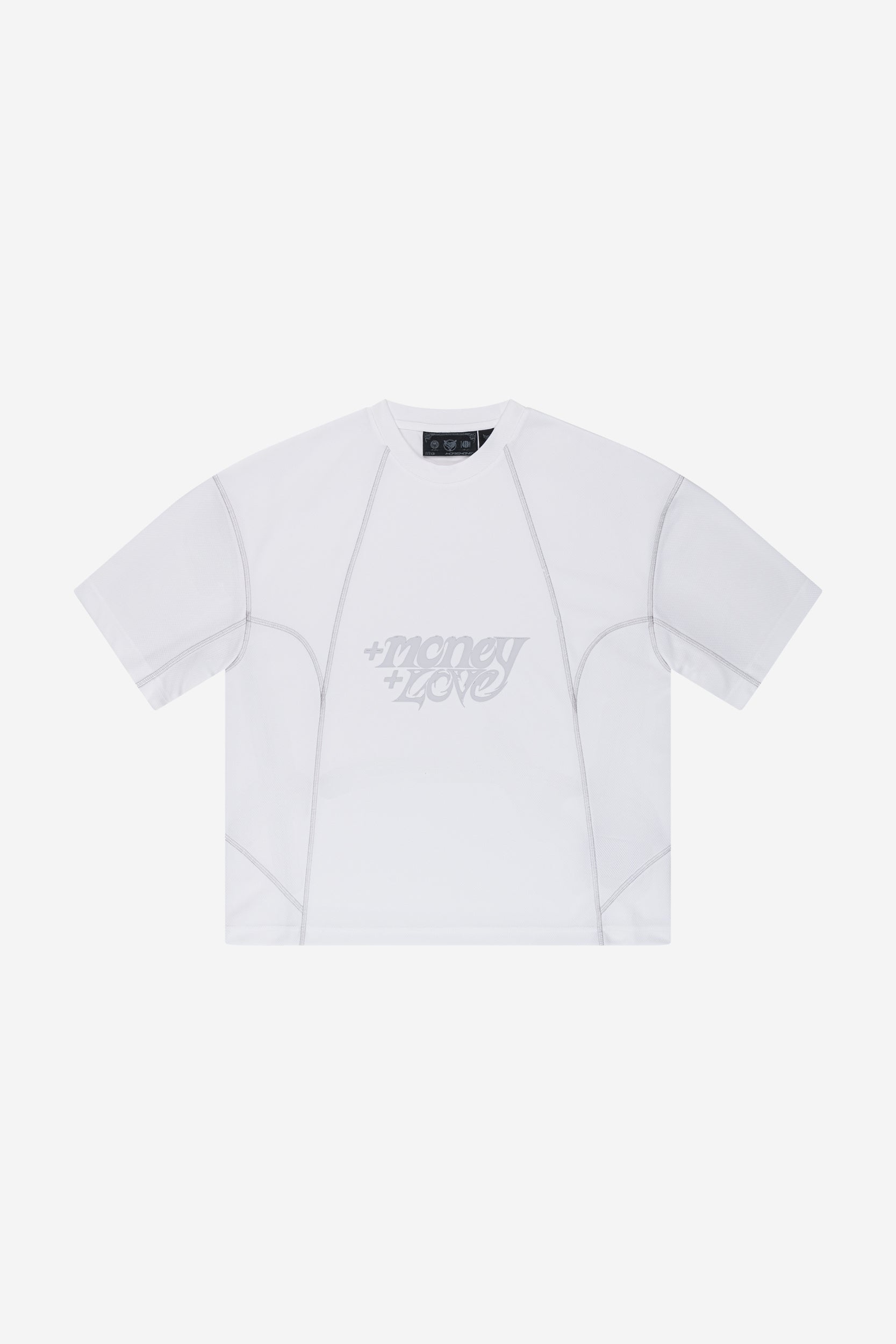 FLATLOCK JERSEY WHITE