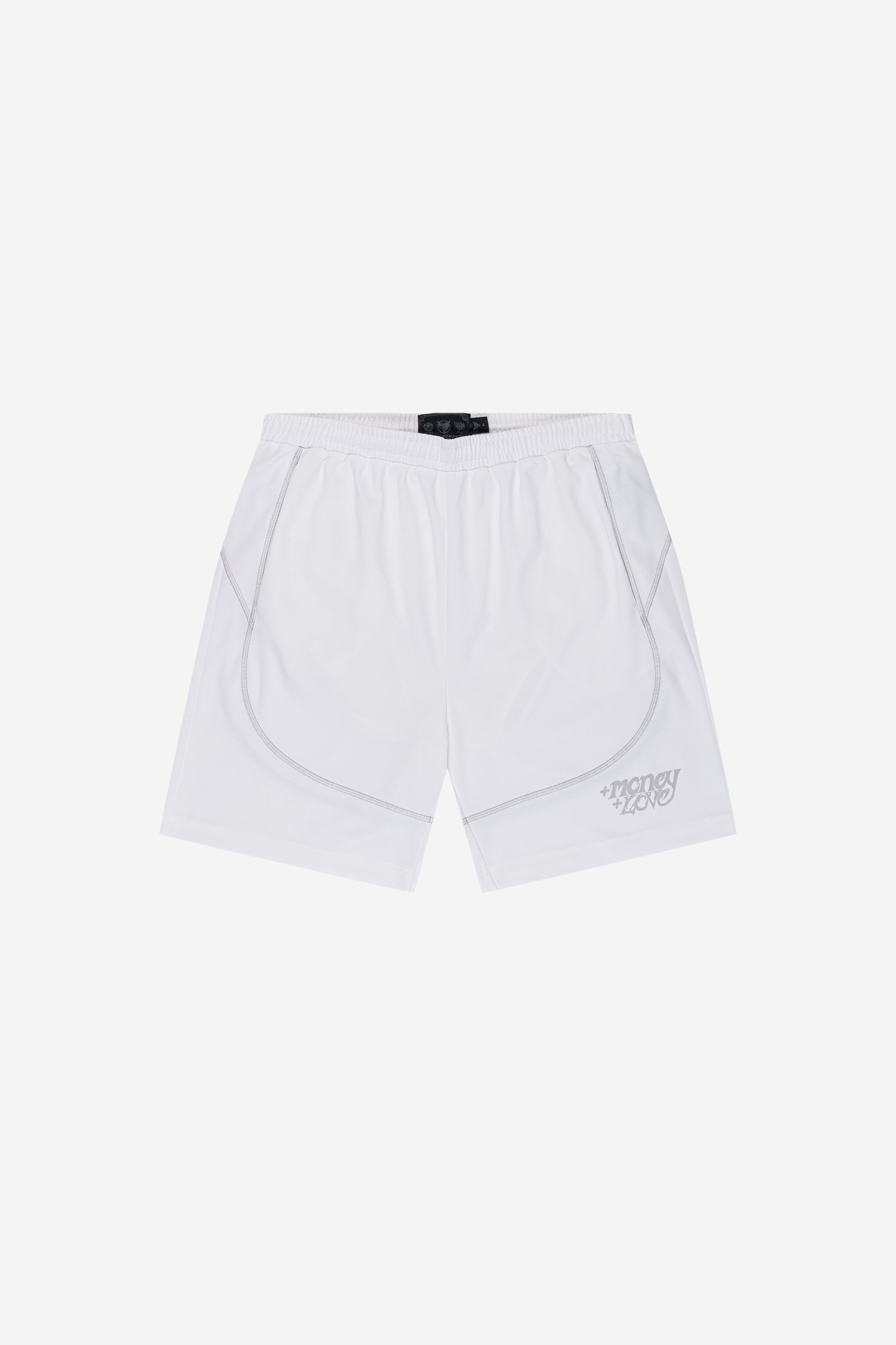 FLATLOCK SHORTS WHITE