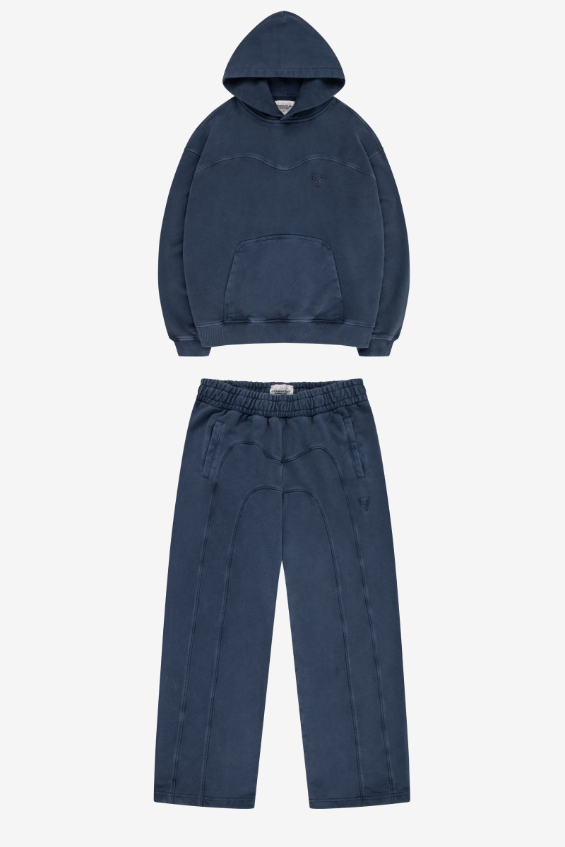 STACKS HOODIE NAVY + JOGGER