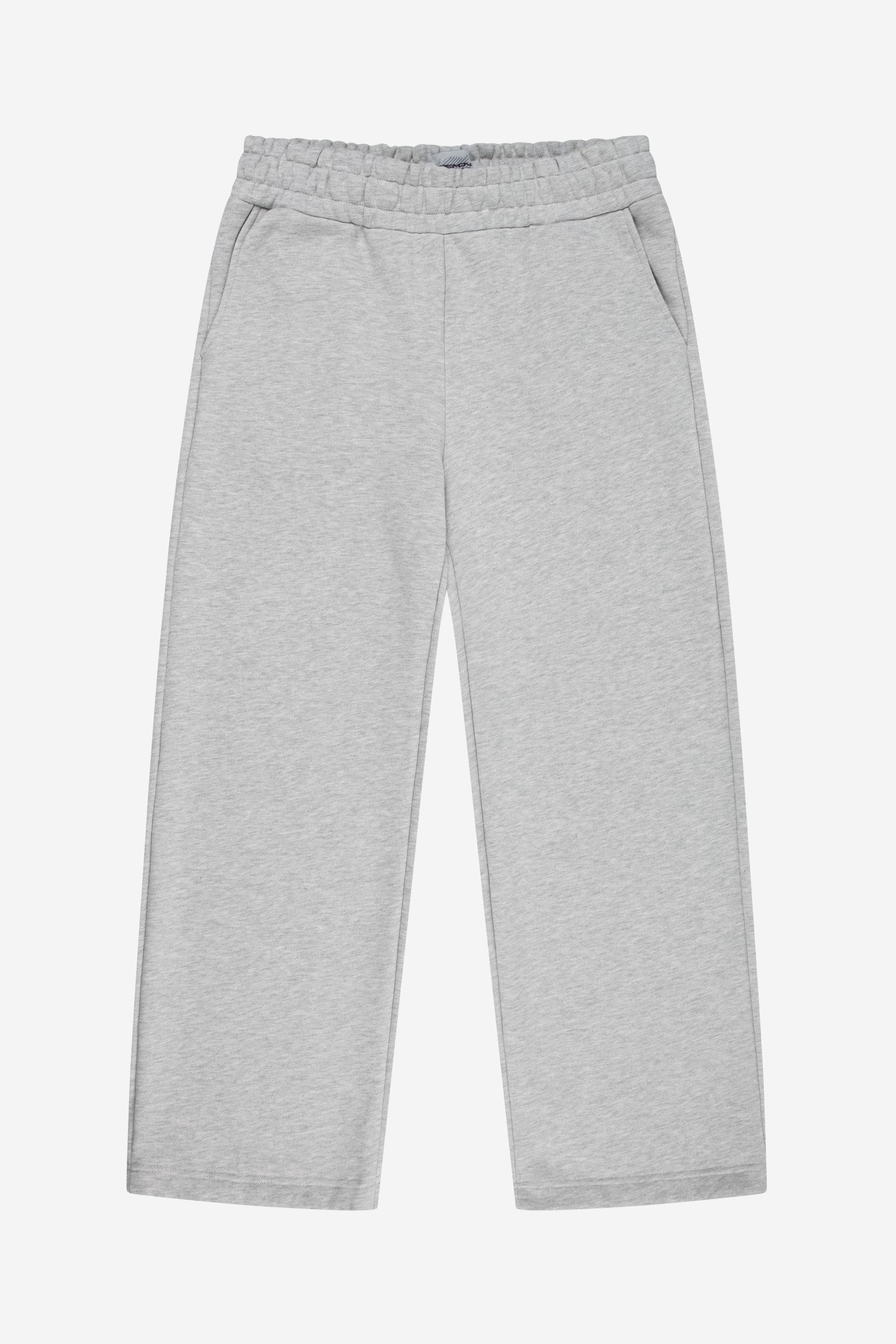 OPEN LEG JOGGER GREY MELANGE
