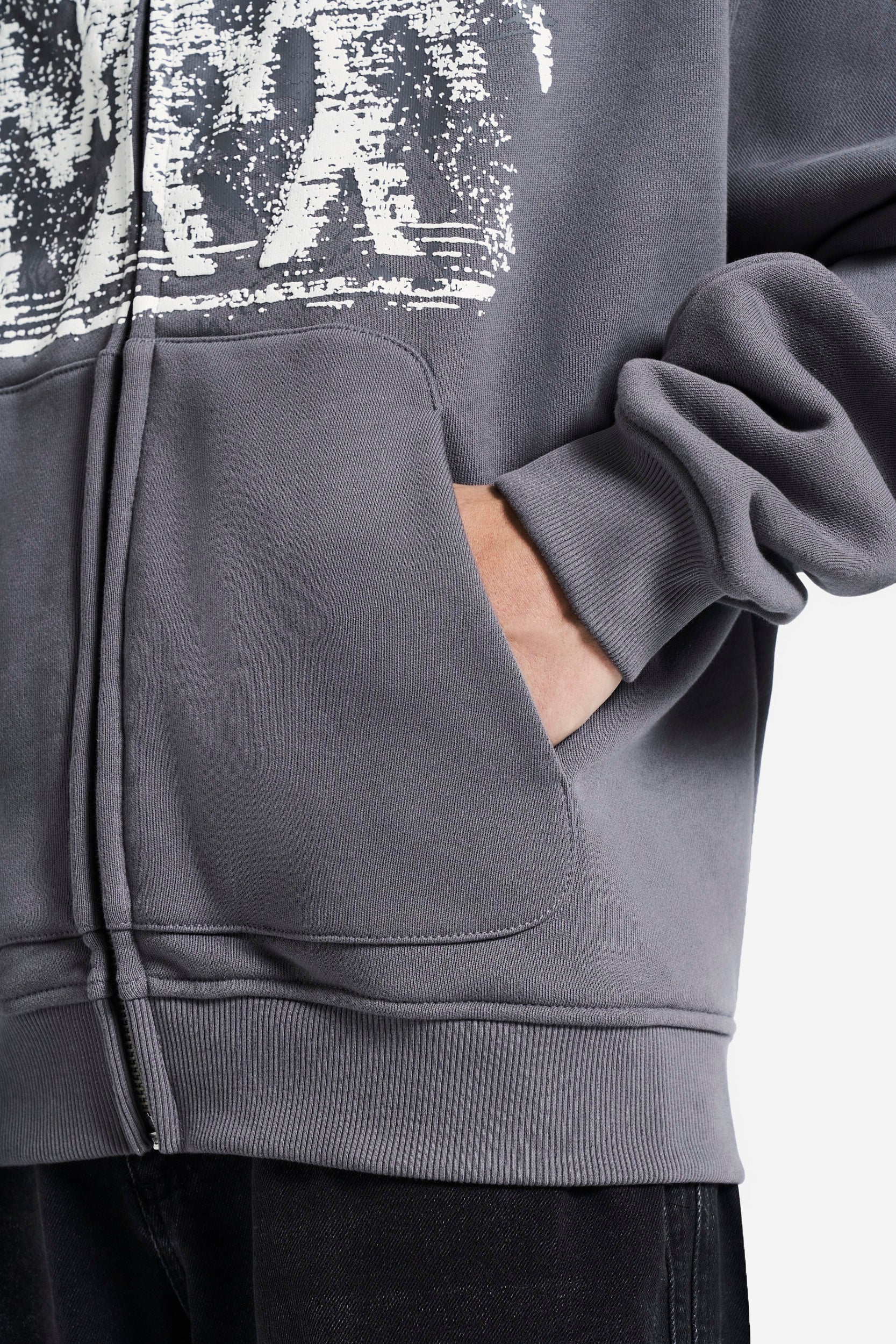 PAPER DOLL ZIP ANTHRACITE