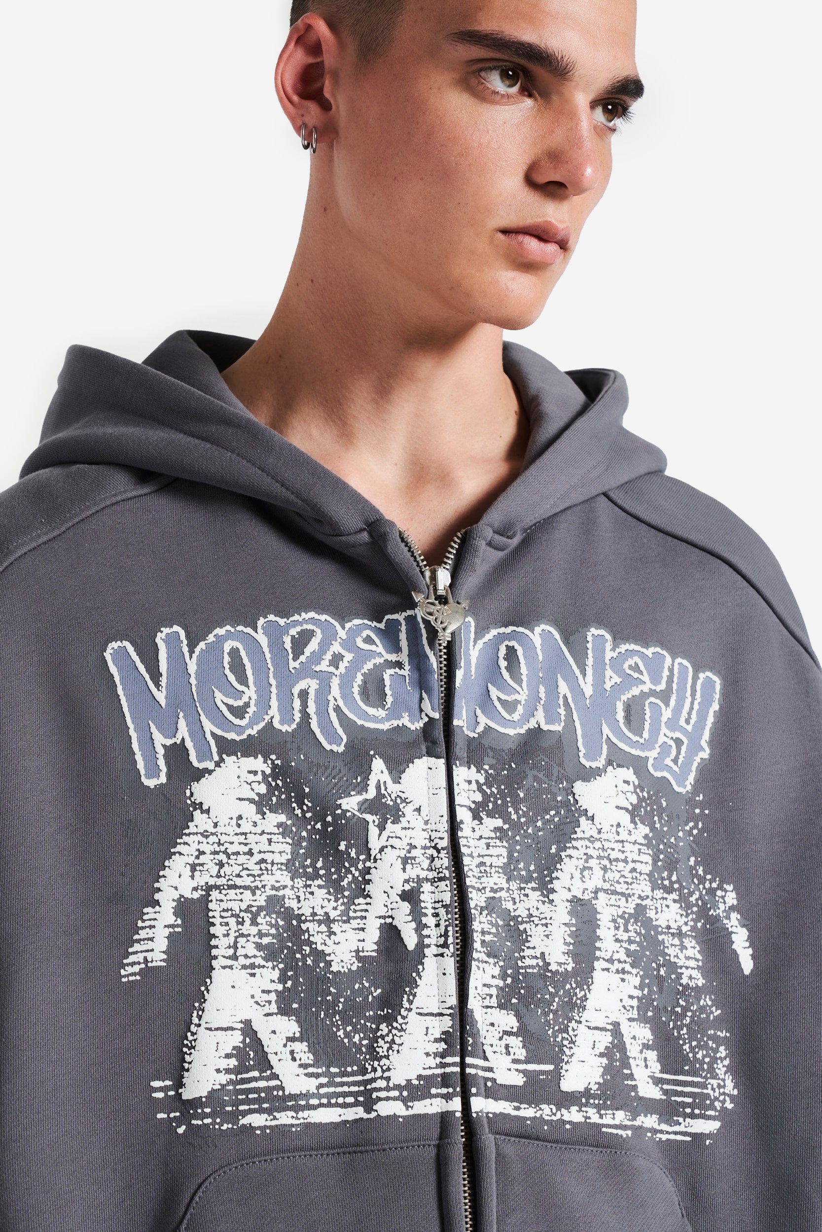 PAPER DOLL ZIP ANTHRACITE