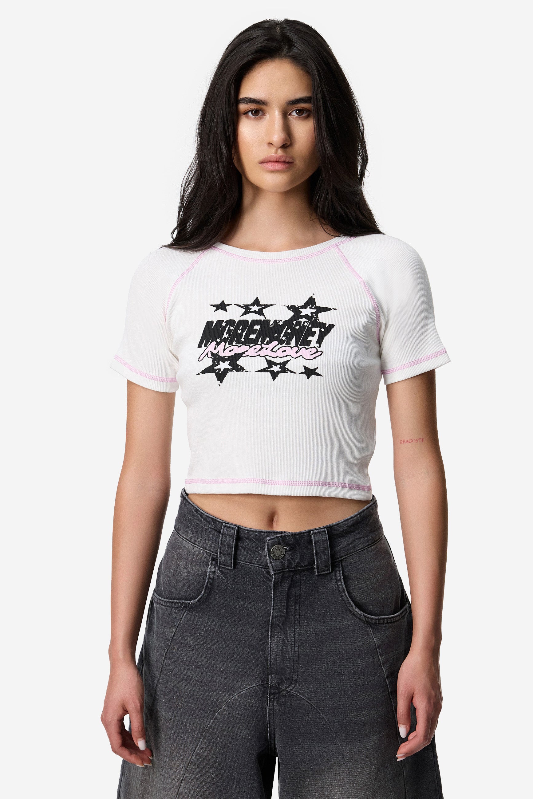 STARLIGHT CROP TOP WHITE