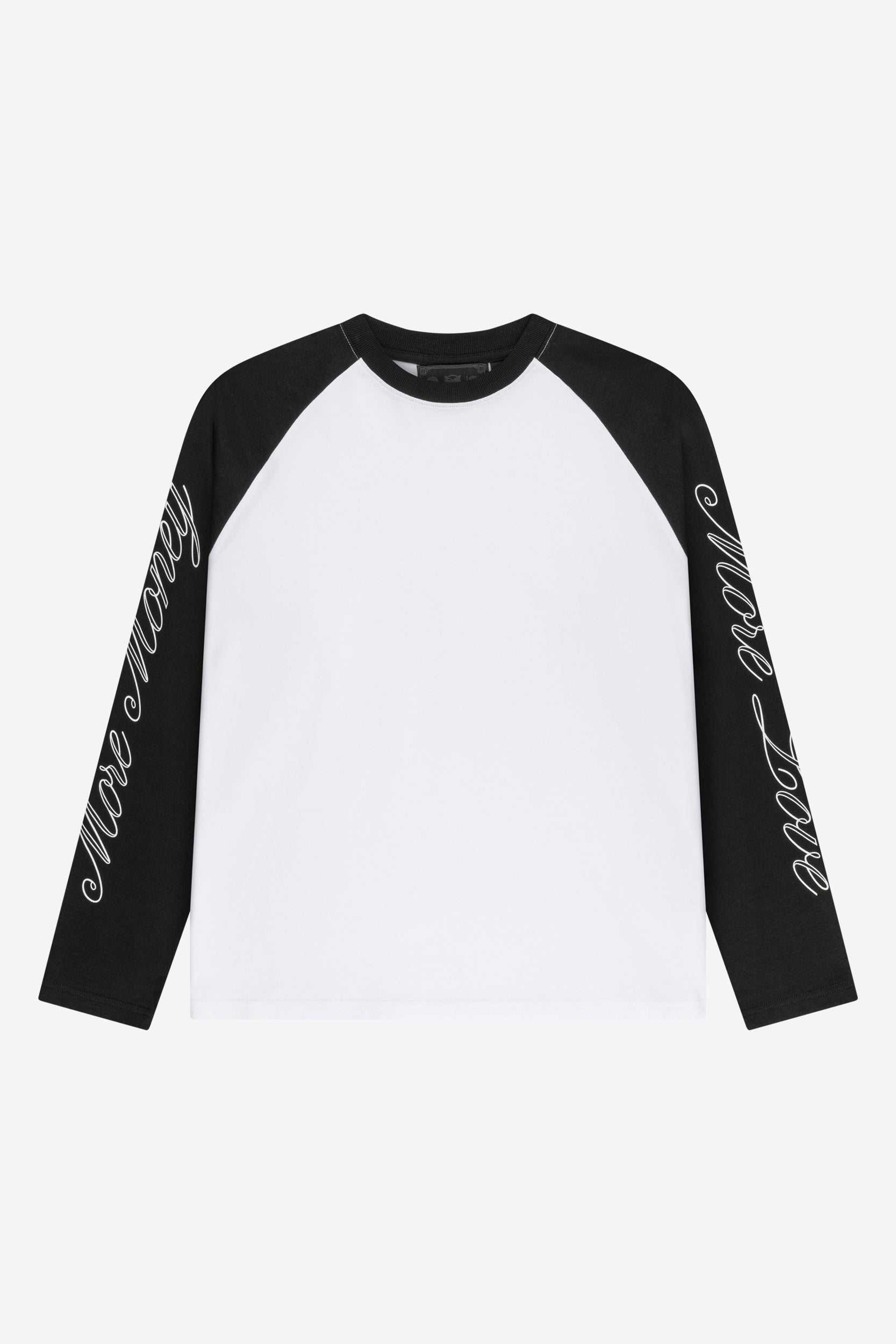 SCRIPT RAGLAN LONGSLEEVE BLACK + CLOUDS JOGGER BLACK