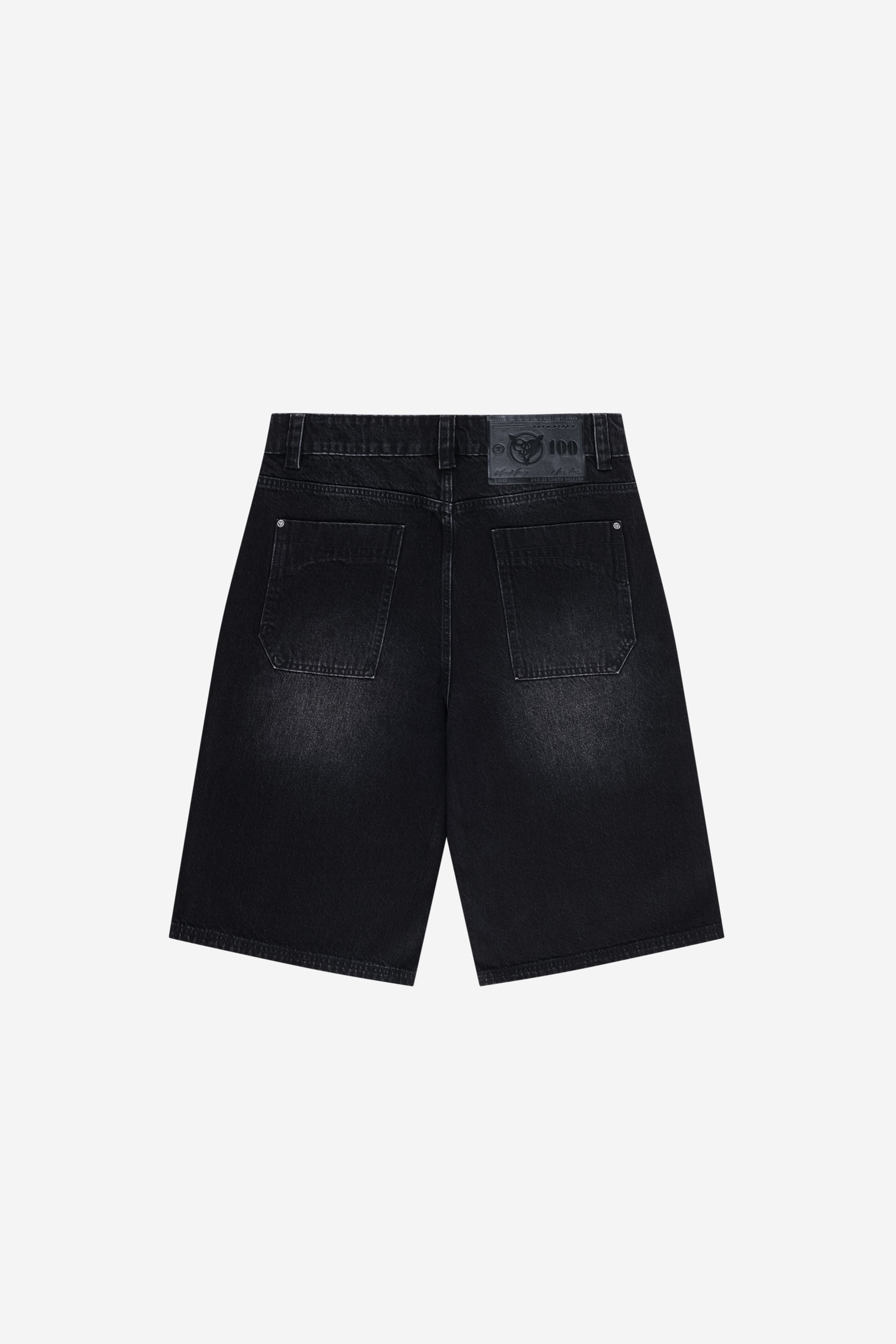 DISTINCTIVE JORTS BLACK