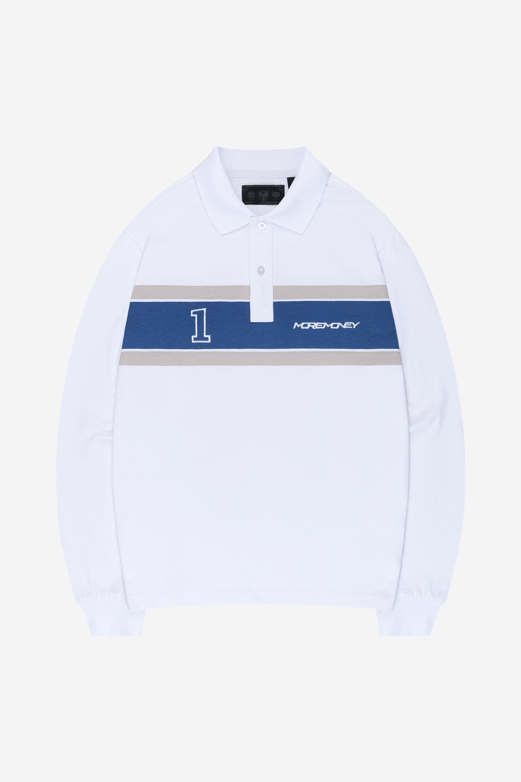 RUGBY LONGSLEEVE WHITE