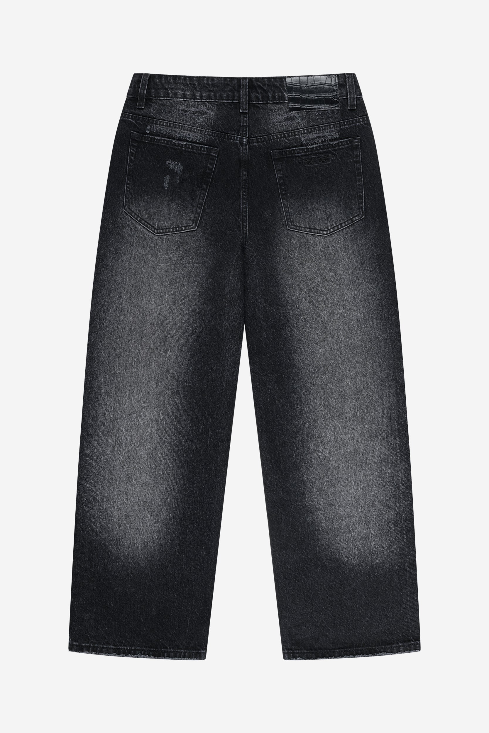 REPAIR DENIM BLACK IRON