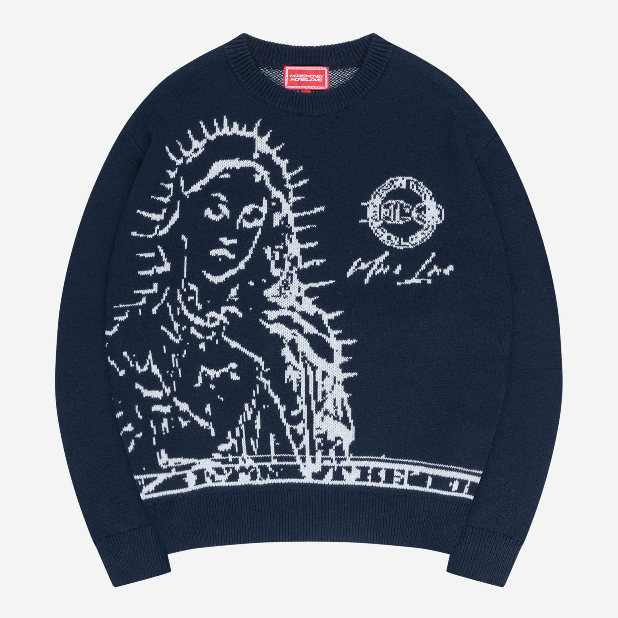 MORE BLESSINGS KNIT NAVY