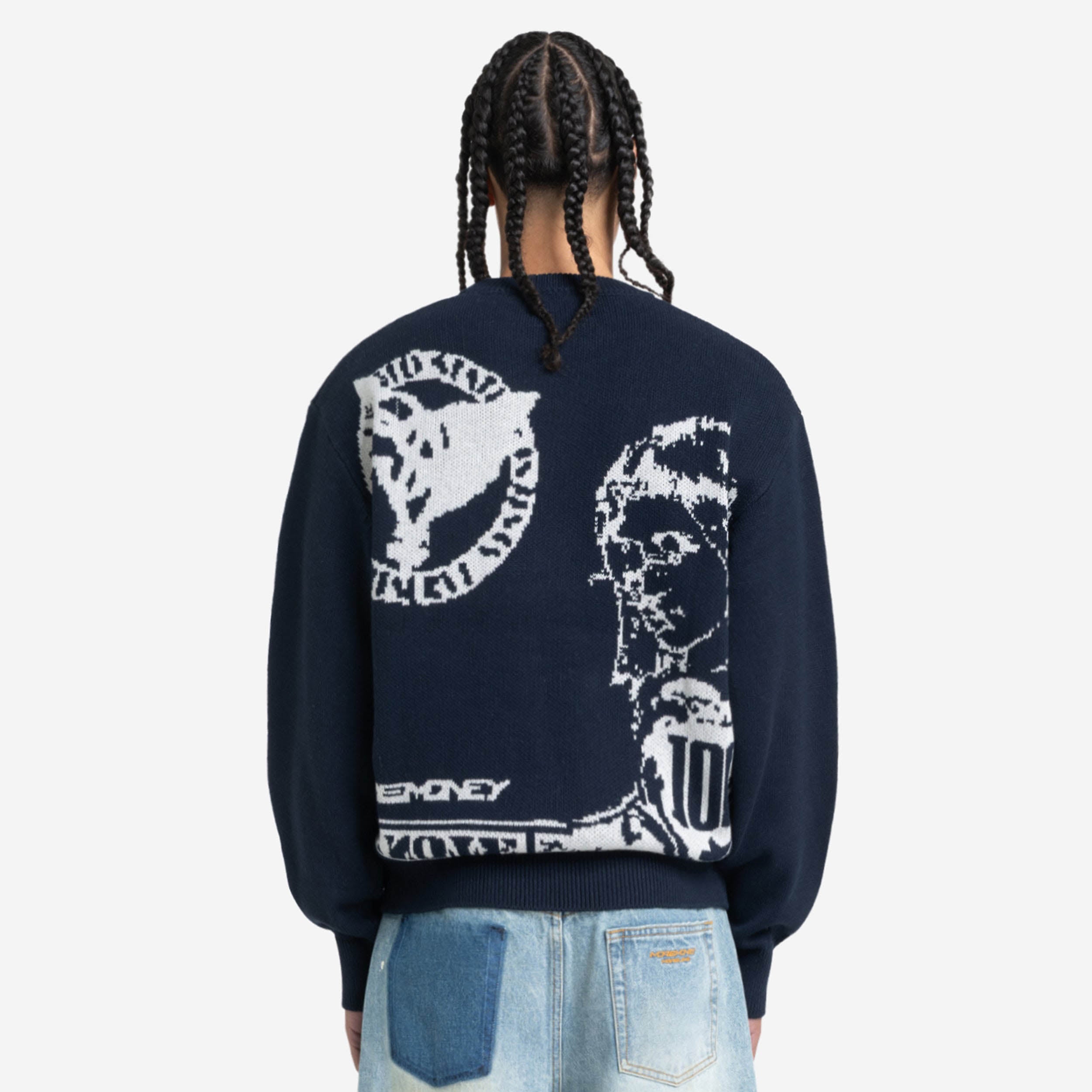 MORE BLESSINGS KNIT NAVY