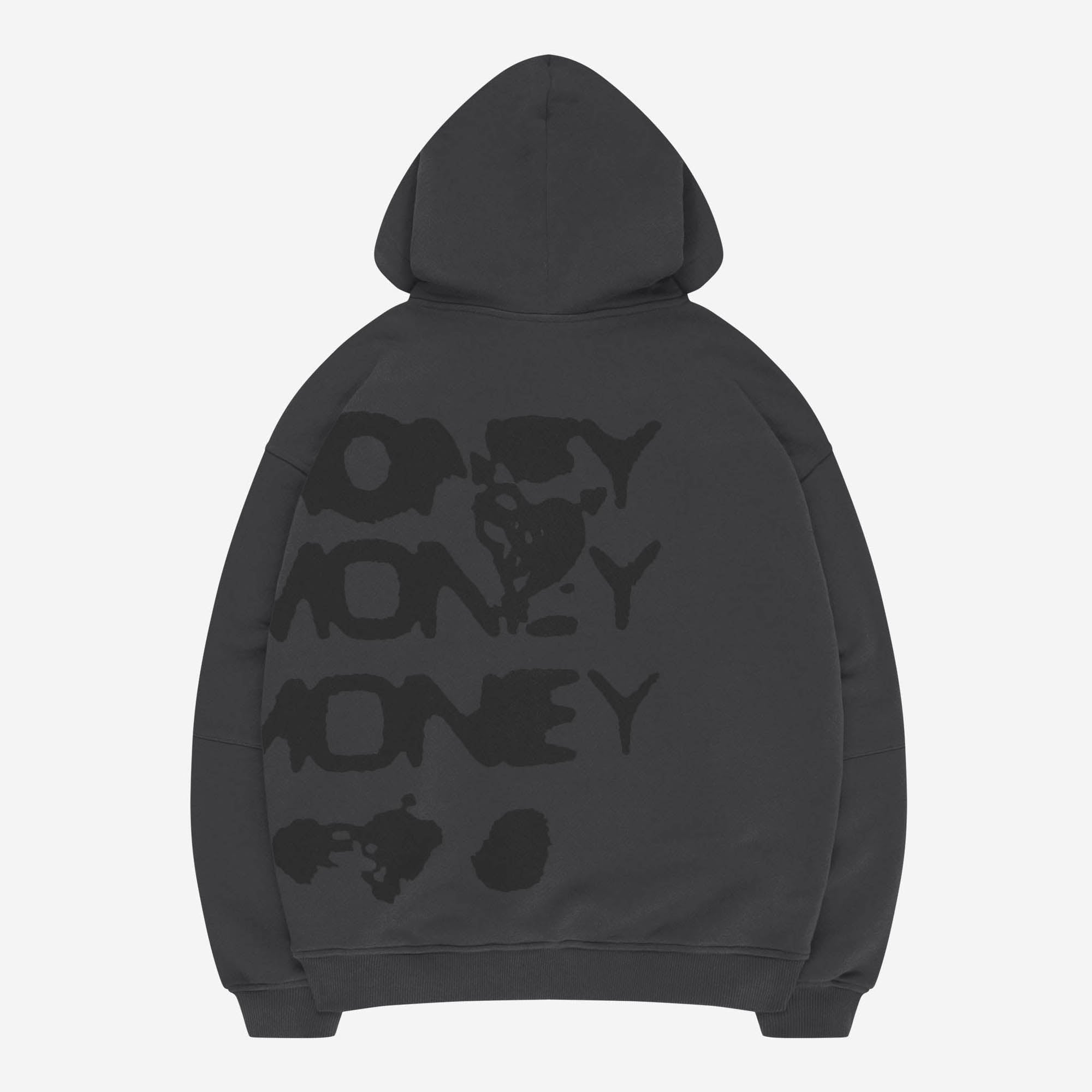 RADIANT CASH ZIP DARK GREY