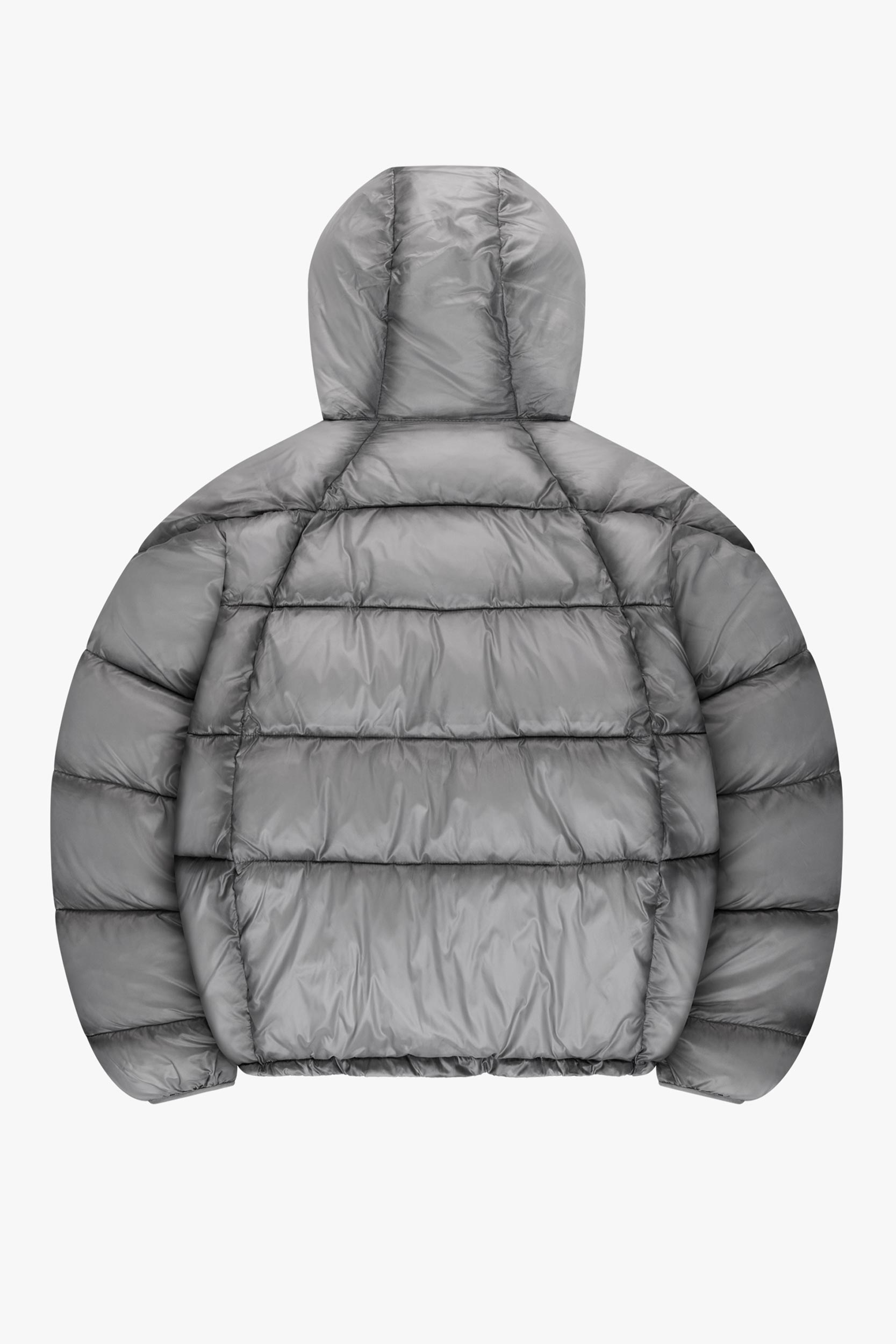 BIG PUFFA JACKET METALLIC GREY