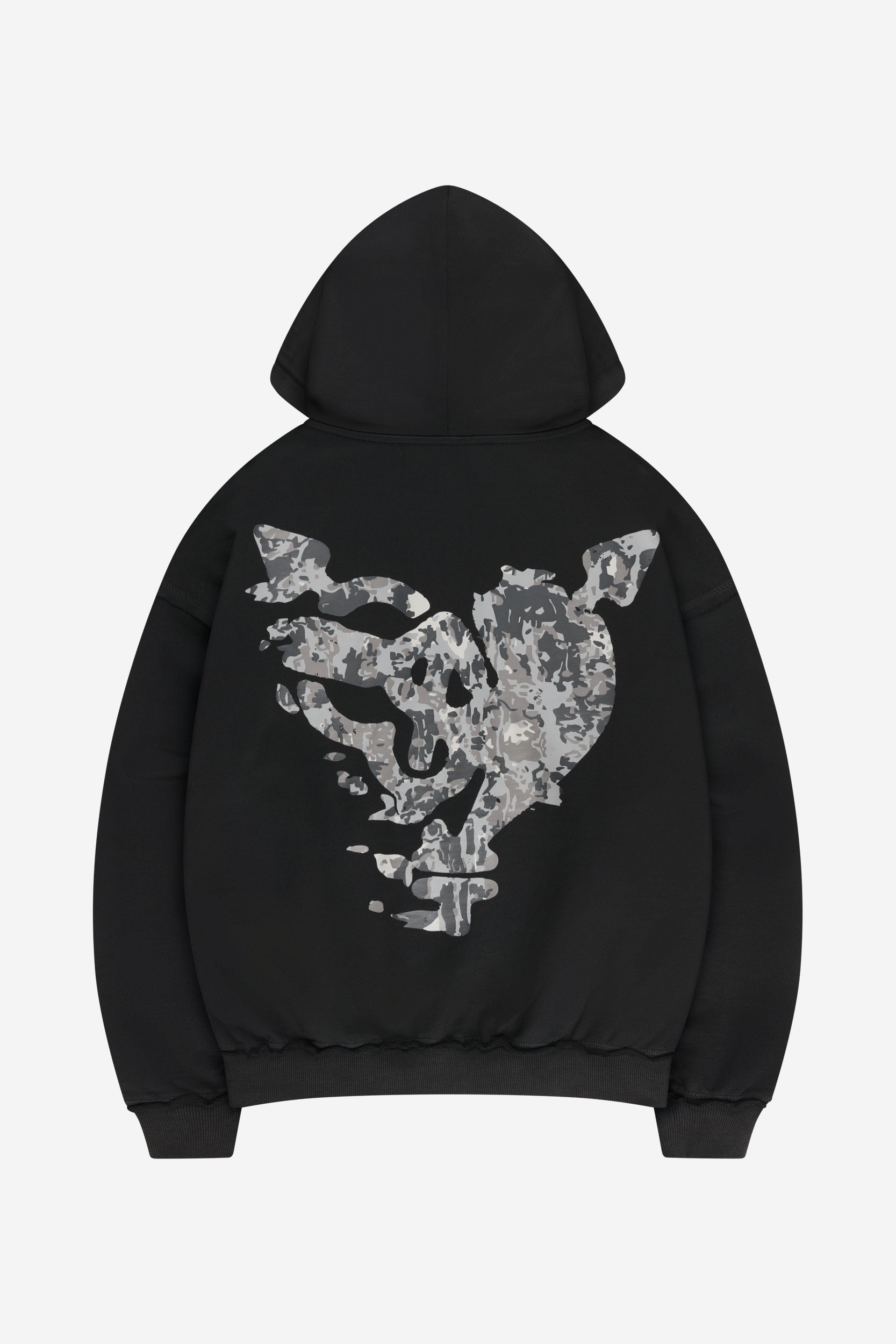 MONEY CALLING FLATLOCK ZIP BLACK + OPEN LEG JOGGER BLACK