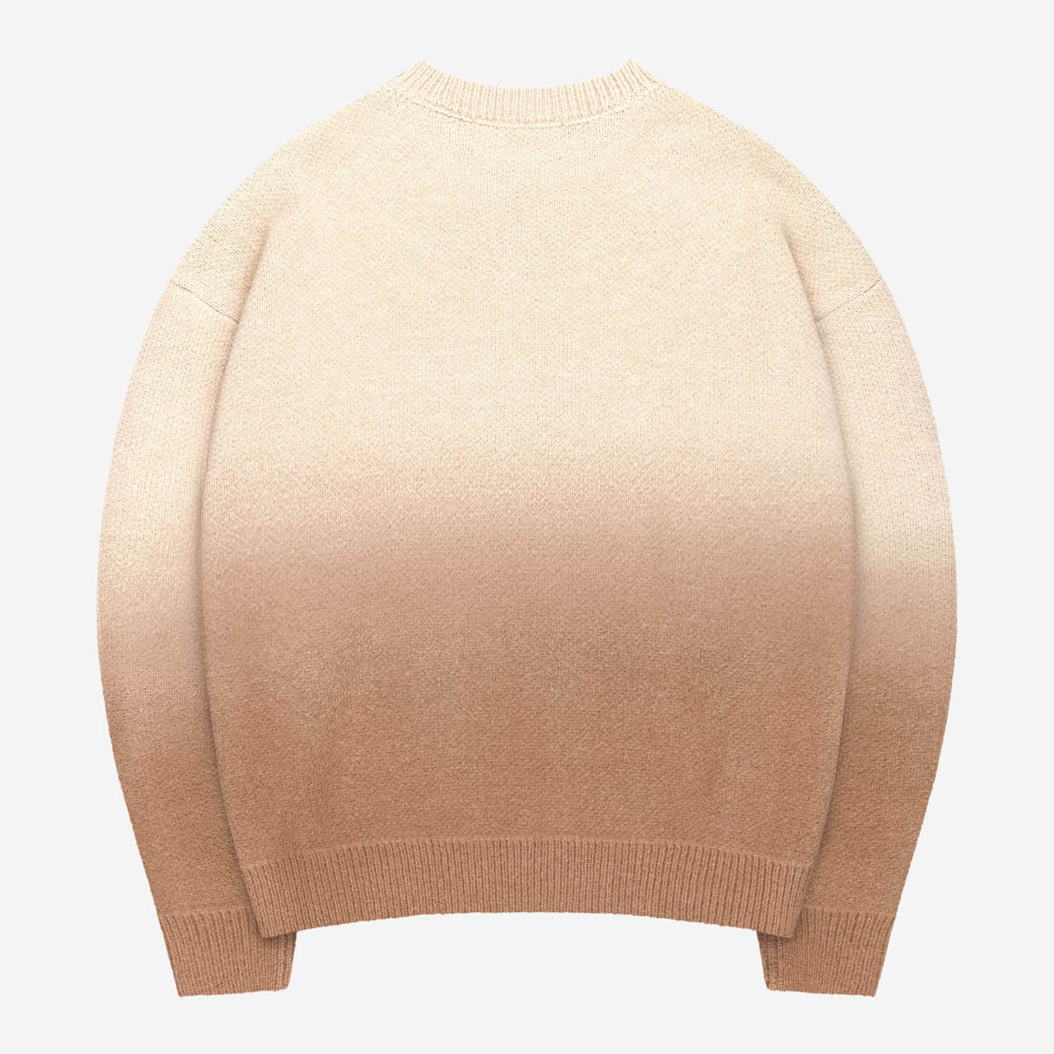 GRADIANT KNIT SWEATER BROWN