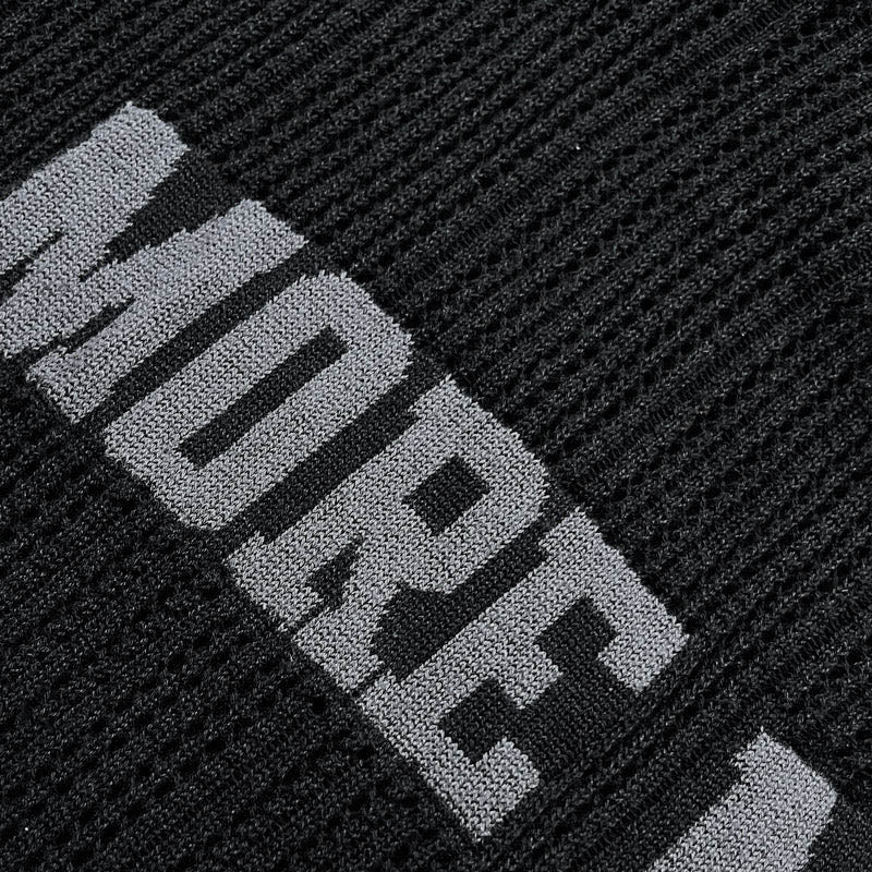 KNIT TEE JERSEY BLACK