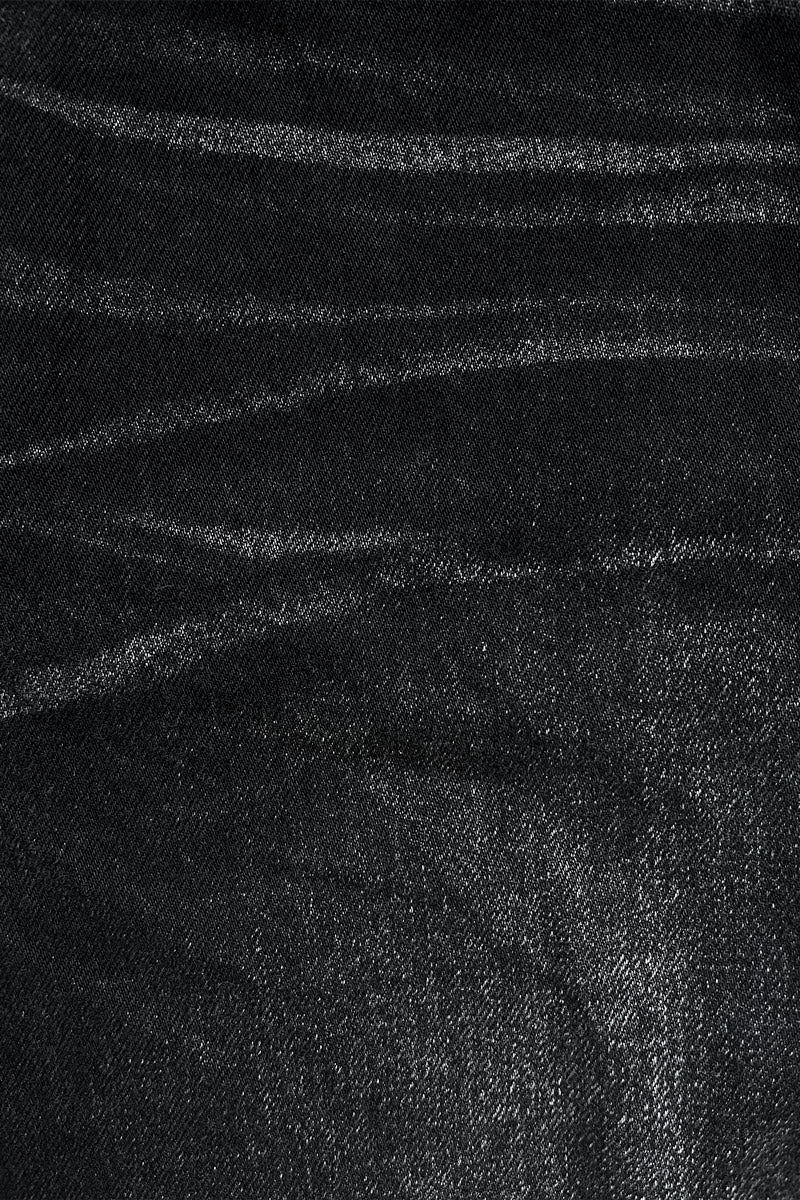 DISTINCTIVE JORTS BLACK