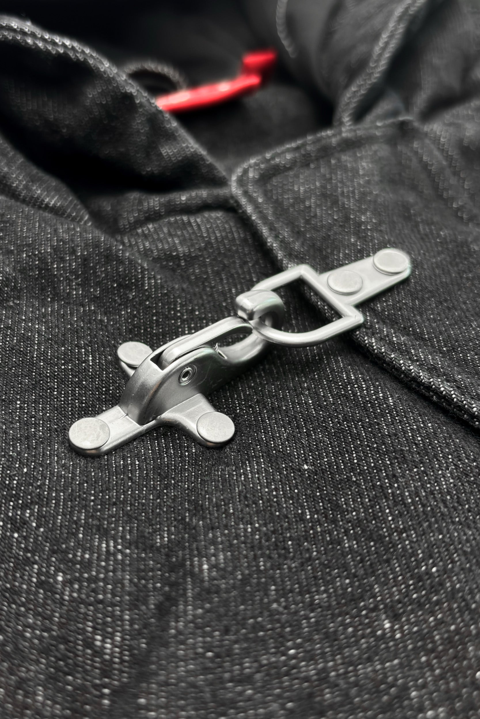 UTILITY DENIM JACKET BLACK IRON