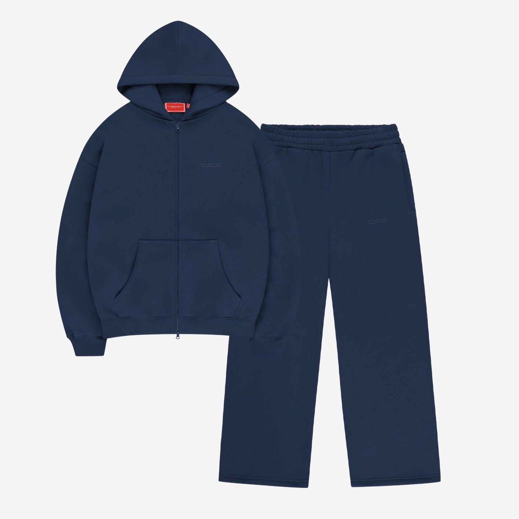 CLOUDS ZIP + JOGGER NAVY