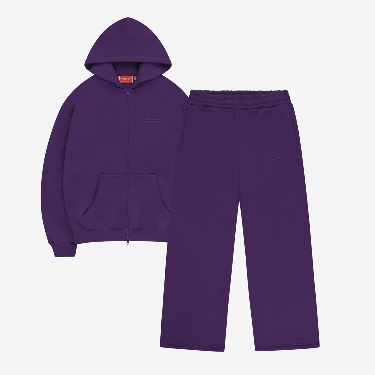 CLOUDS ZIP + JOGGER PURPLE