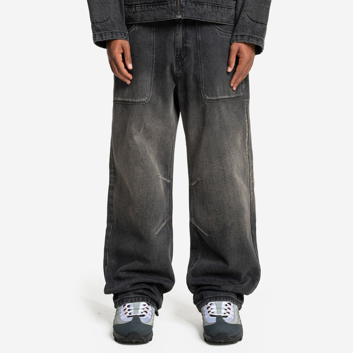 CRUSH DENIM BLACK WASHED