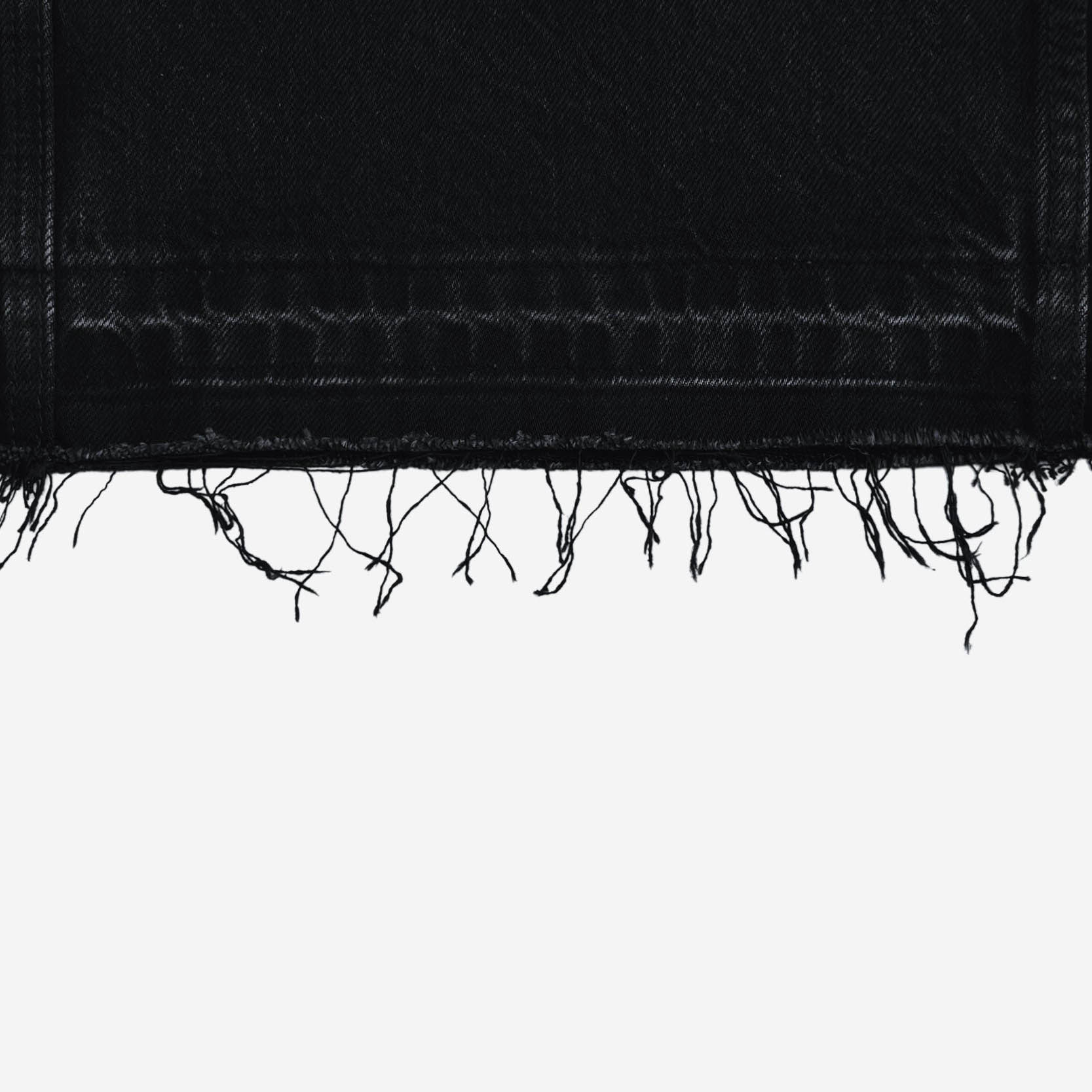 RHINESTONE CARPENTER DENIM BLACK