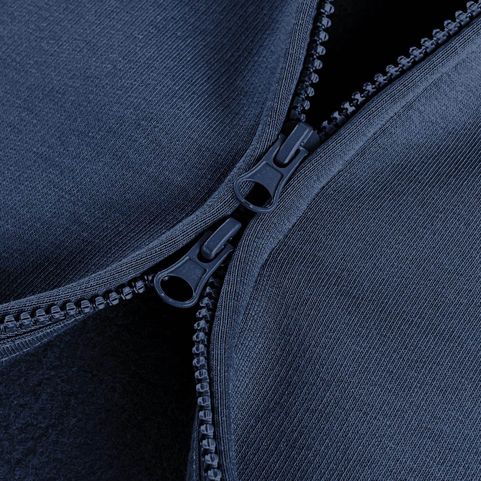CLOUDS ZIP NAVY